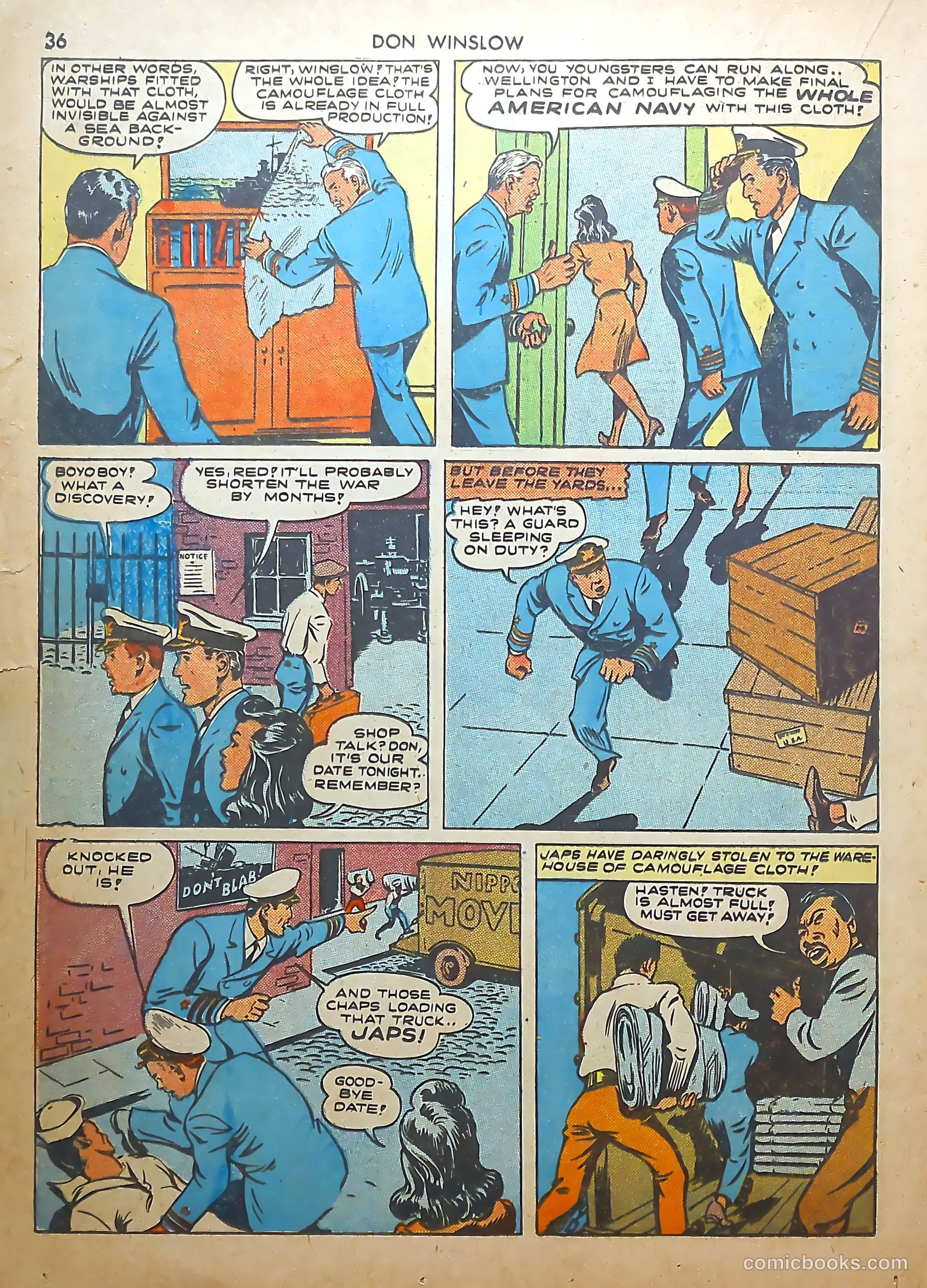 Don Winslow of the Navy #4 (1943) — page 36 of 68