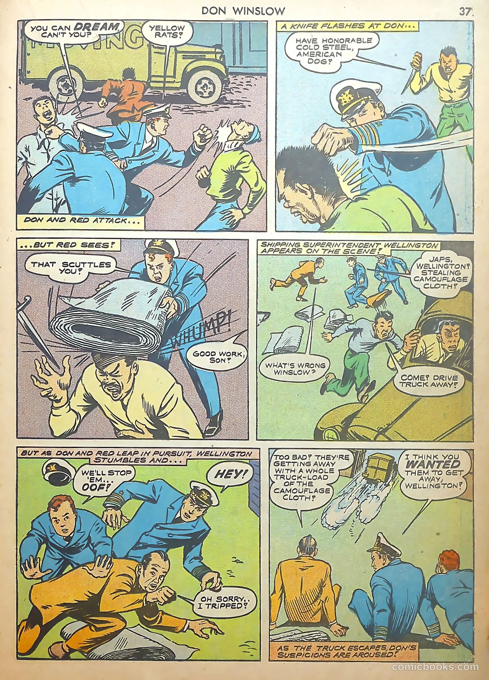 Don Winslow of the Navy #4 (1943) — page 37 of 68