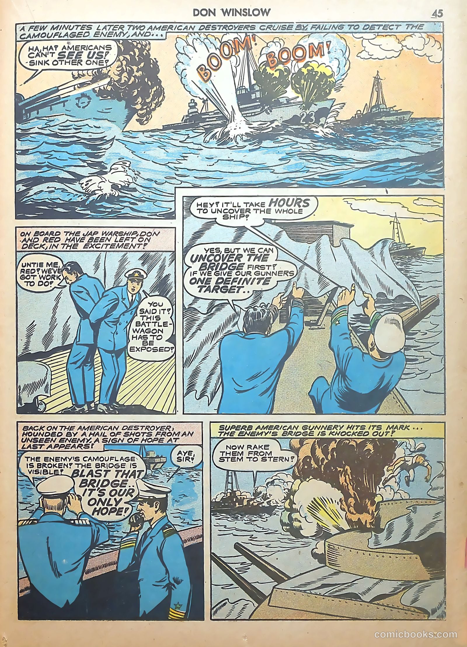 Don Winslow of the Navy #4 (1943) — page 45 of 68