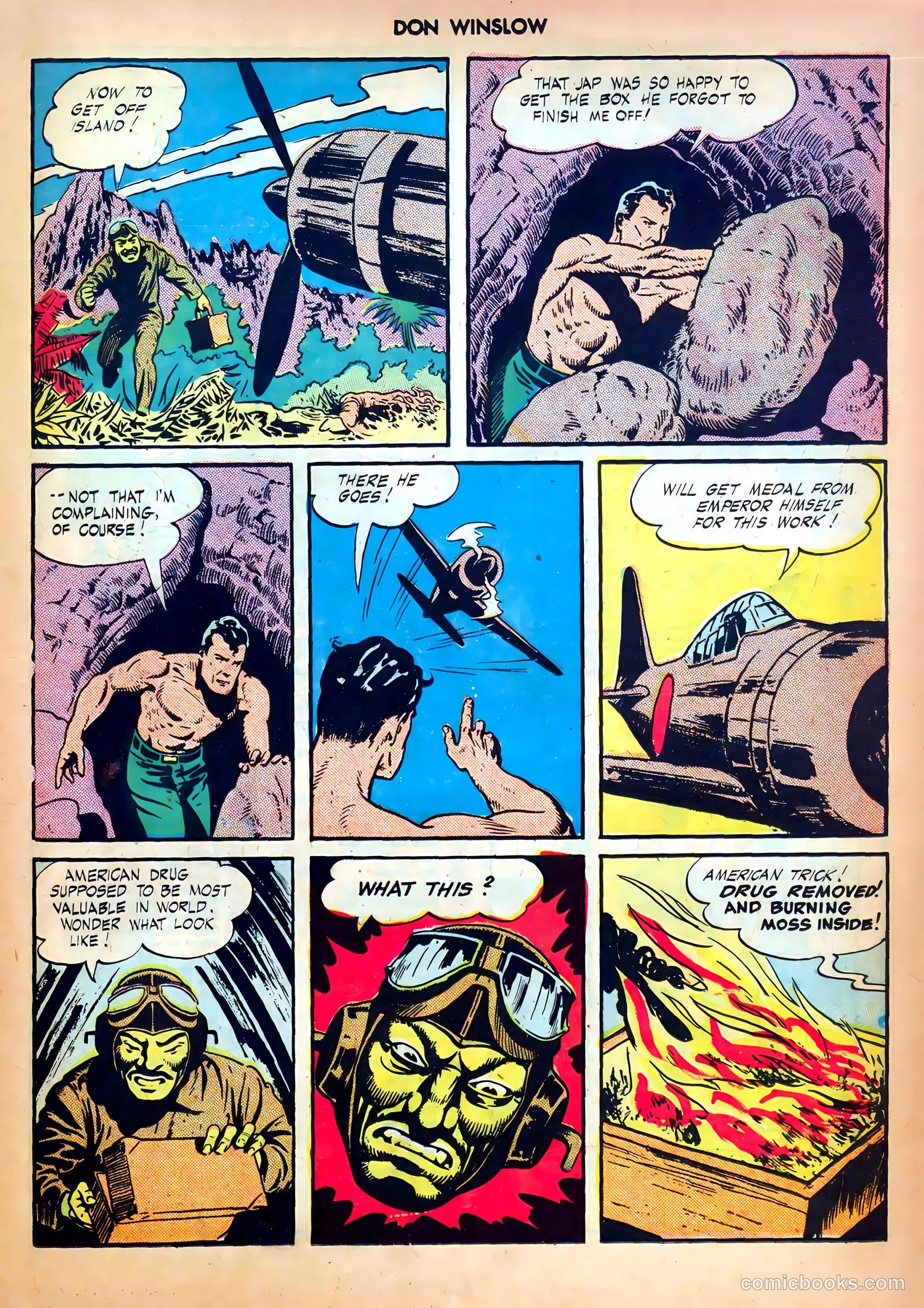 Don Winslow of the Navy #40 (1946) — page 21 of 52