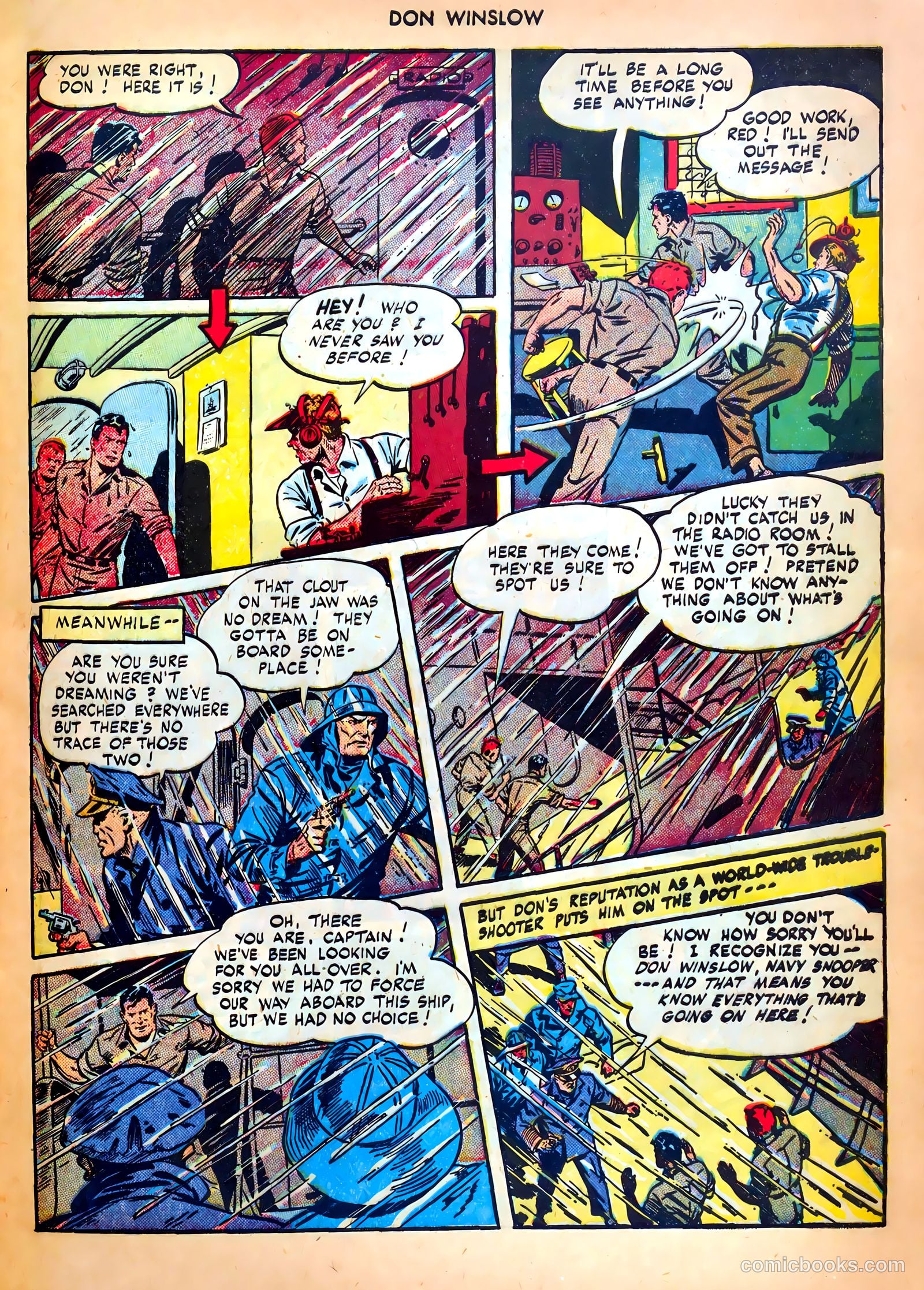Don Winslow of the Navy #41 (1946) — page 9 of 52