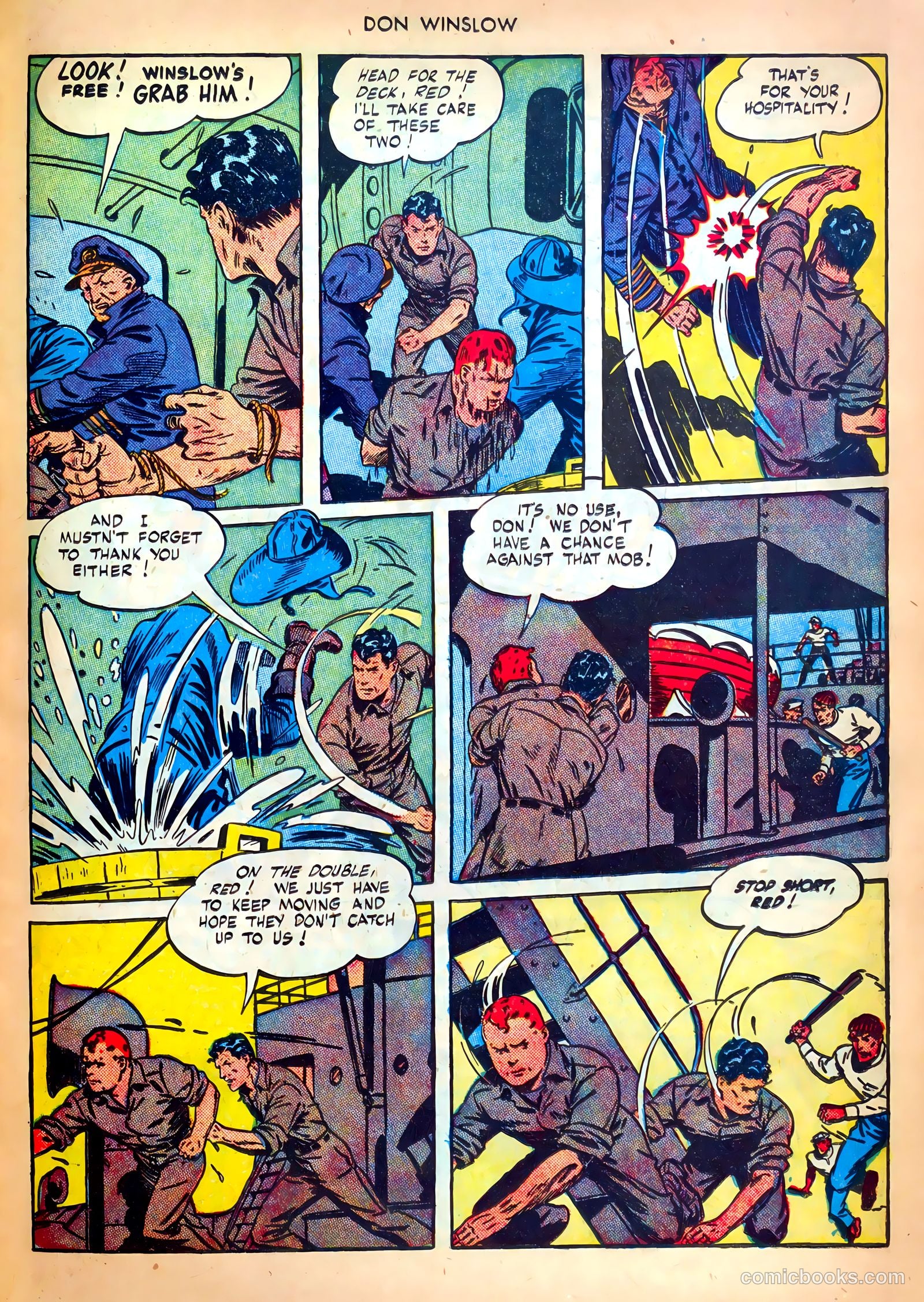 Don Winslow of the Navy #41 (1946) — page 11 of 52