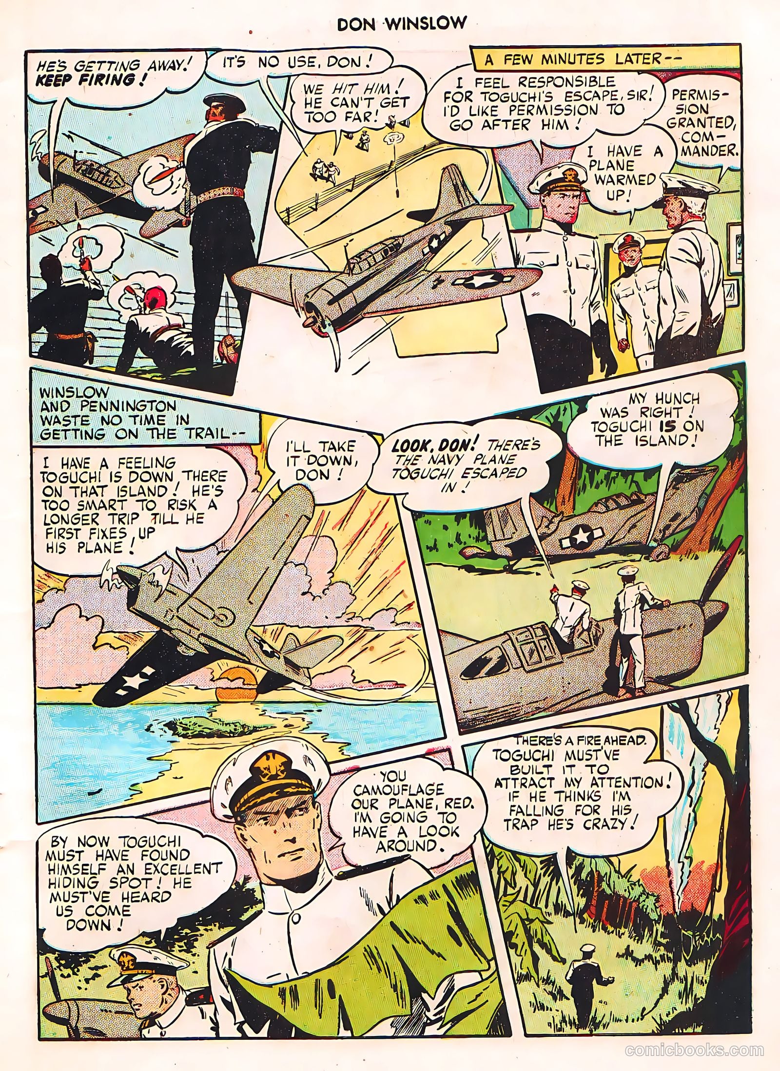 Don Winslow of the Navy #42 (1947) — page 7 of 51
