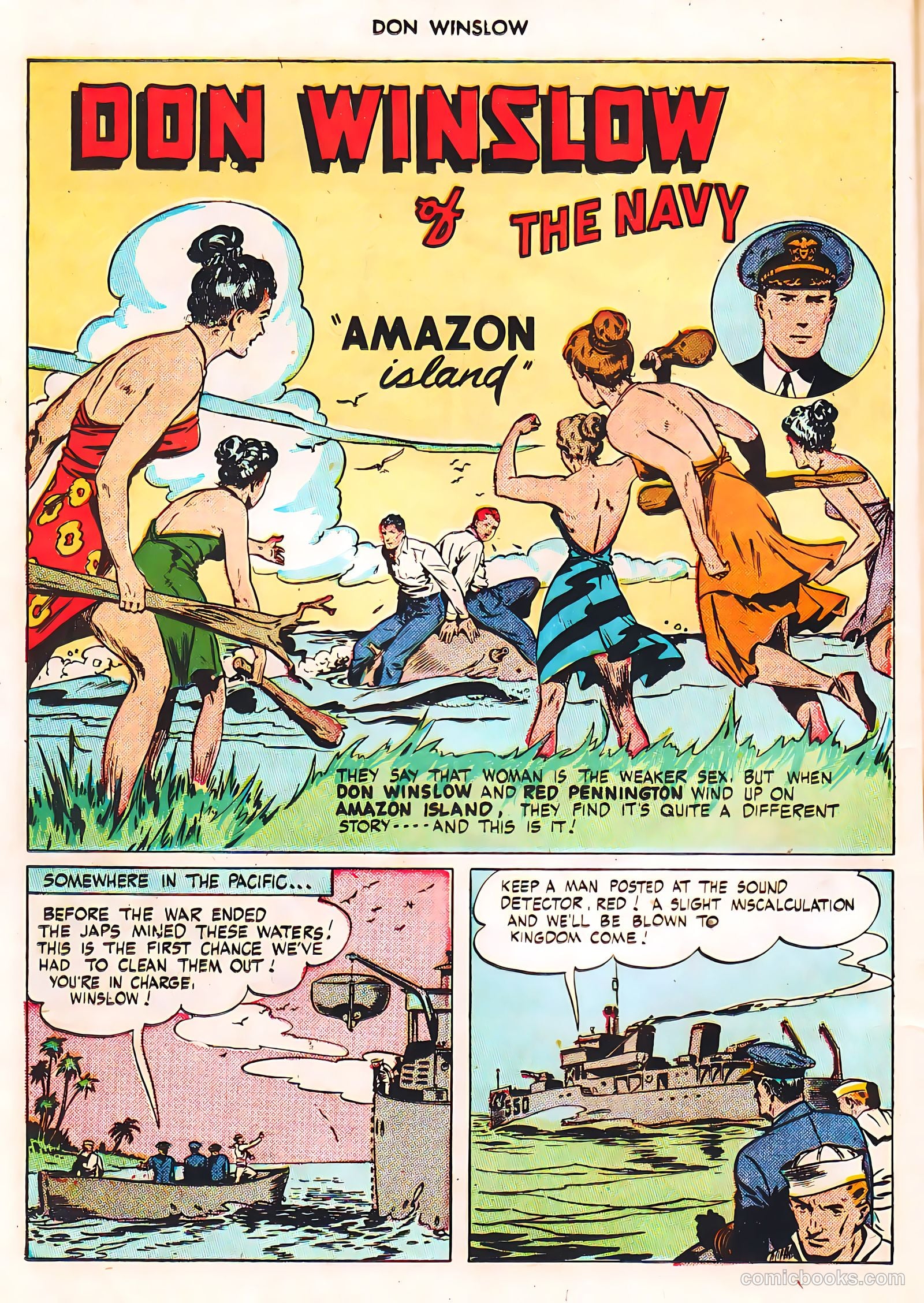 Don Winslow of the Navy #42 (1947) — page 16 of 51