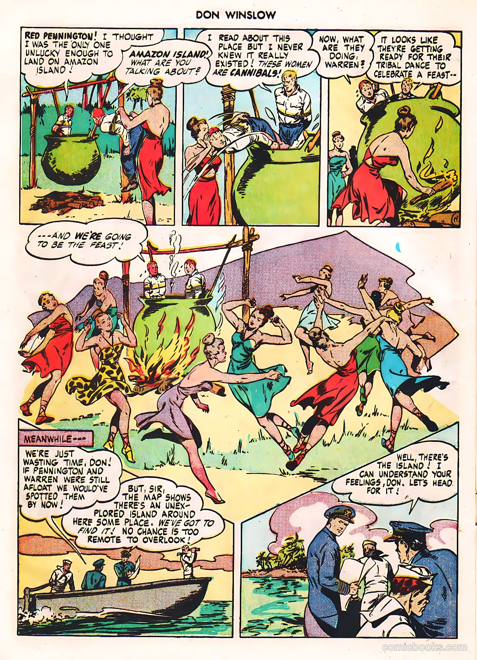 Don Winslow of the Navy #42 (1947) — page 20 of 51