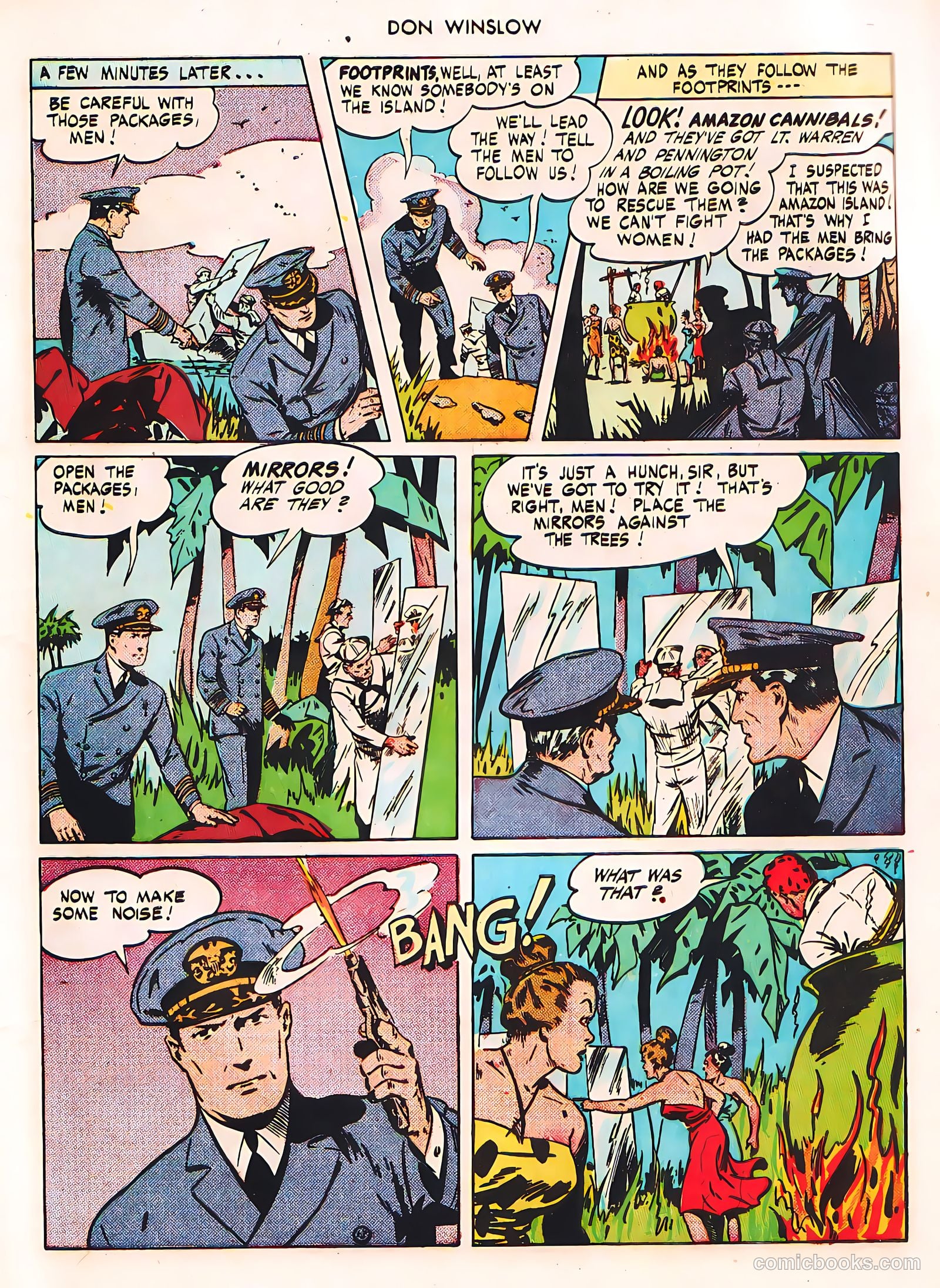Don Winslow of the Navy #42 (1947) — page 21 of 51