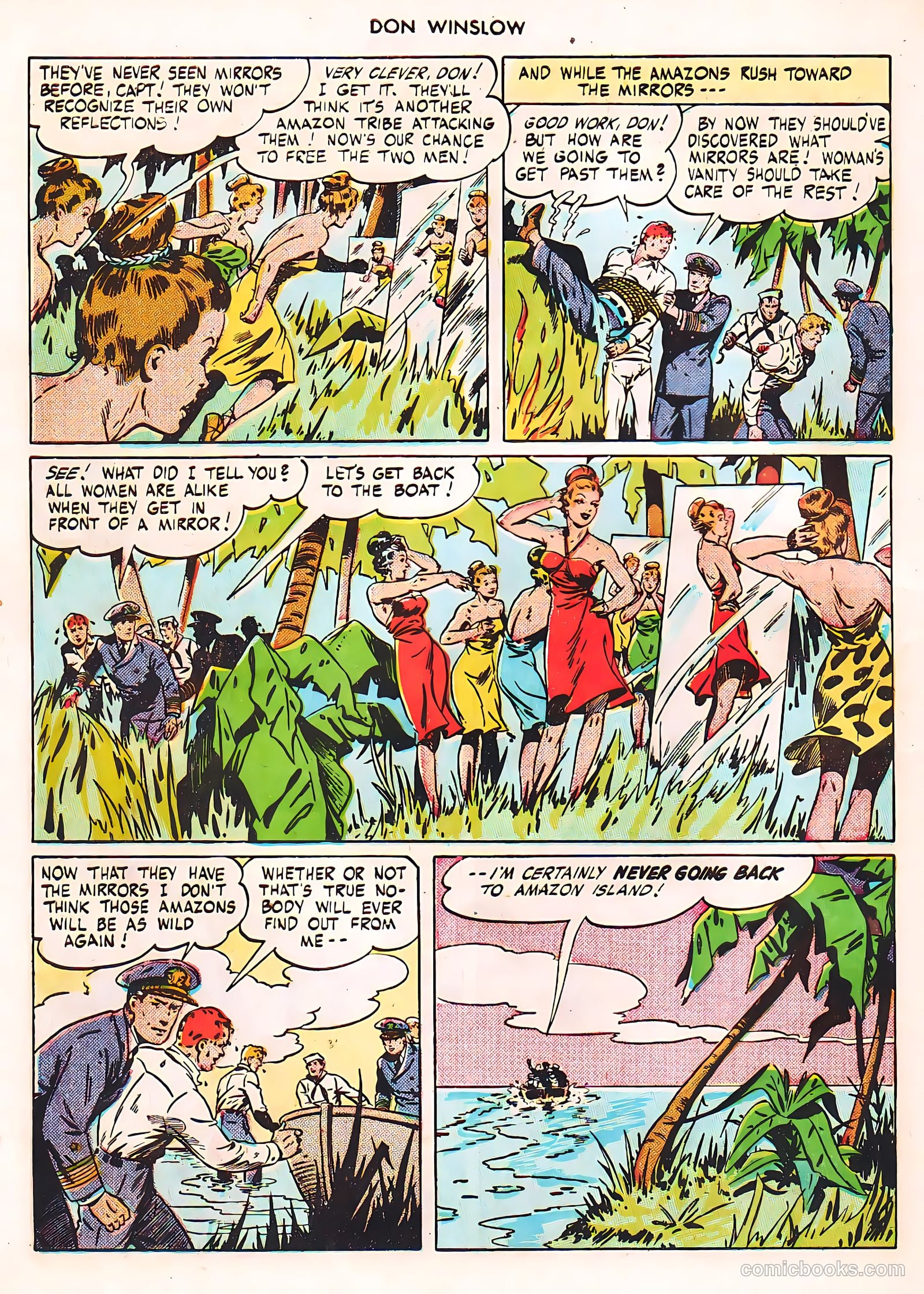 Don Winslow of the Navy #42 (1947) — page 22 of 51
