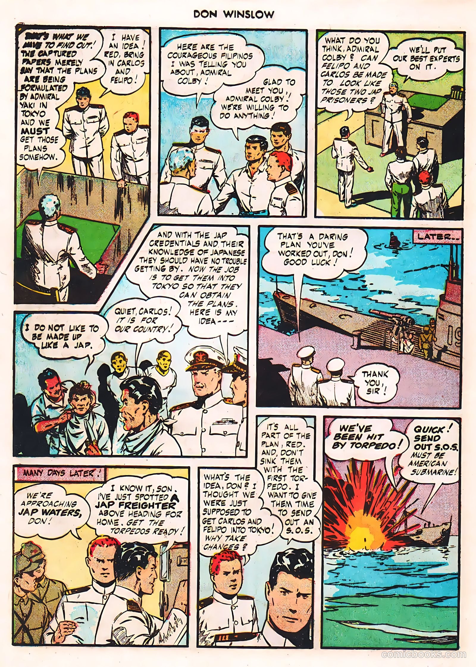Don Winslow of the Navy #42 (1947) — page 28 of 51
