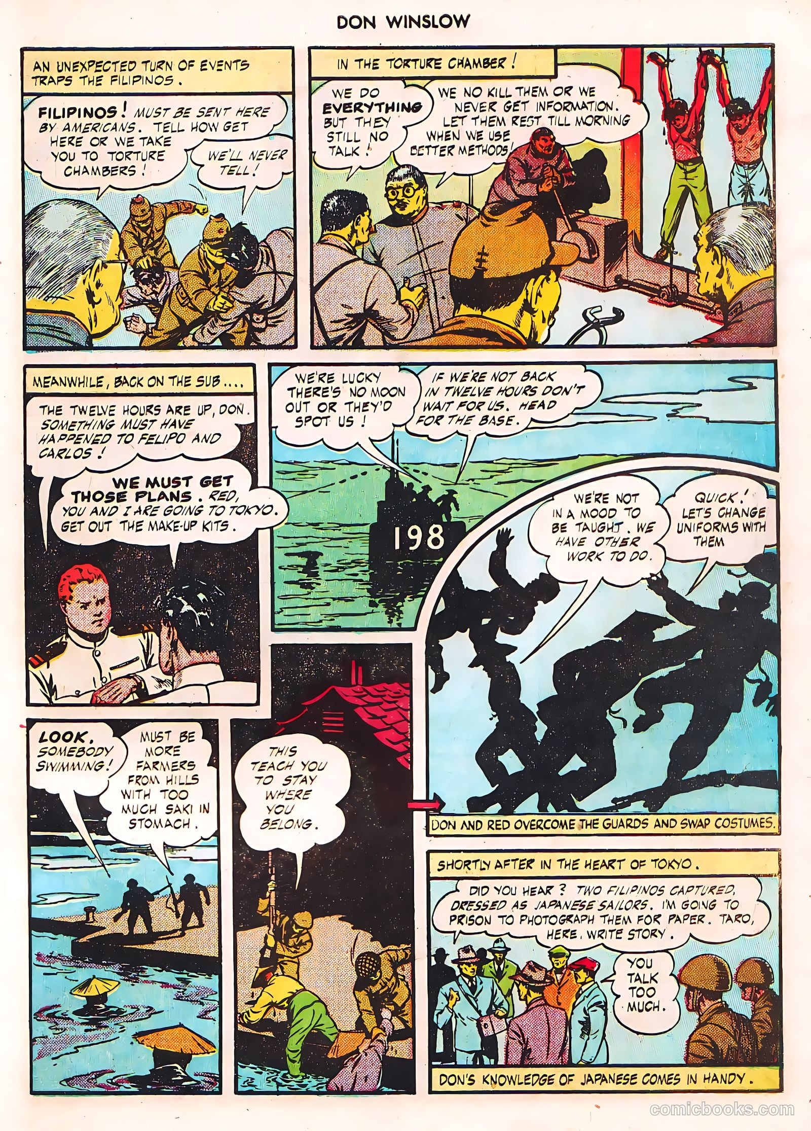 Don Winslow of the Navy #42 (1947) — page 31 of 51