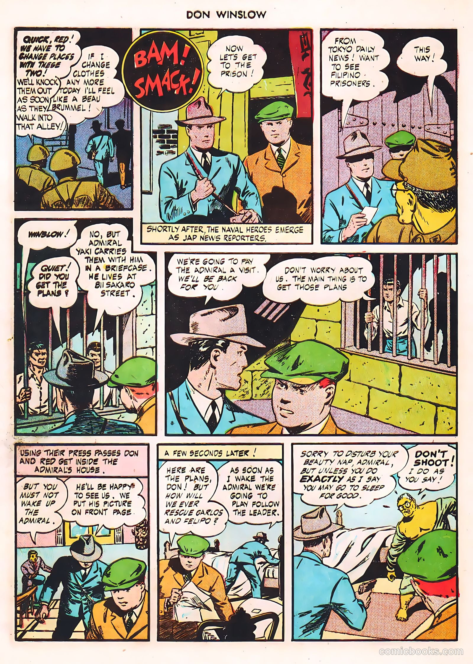 Don Winslow of the Navy #42 (1947) — page 32 of 51
