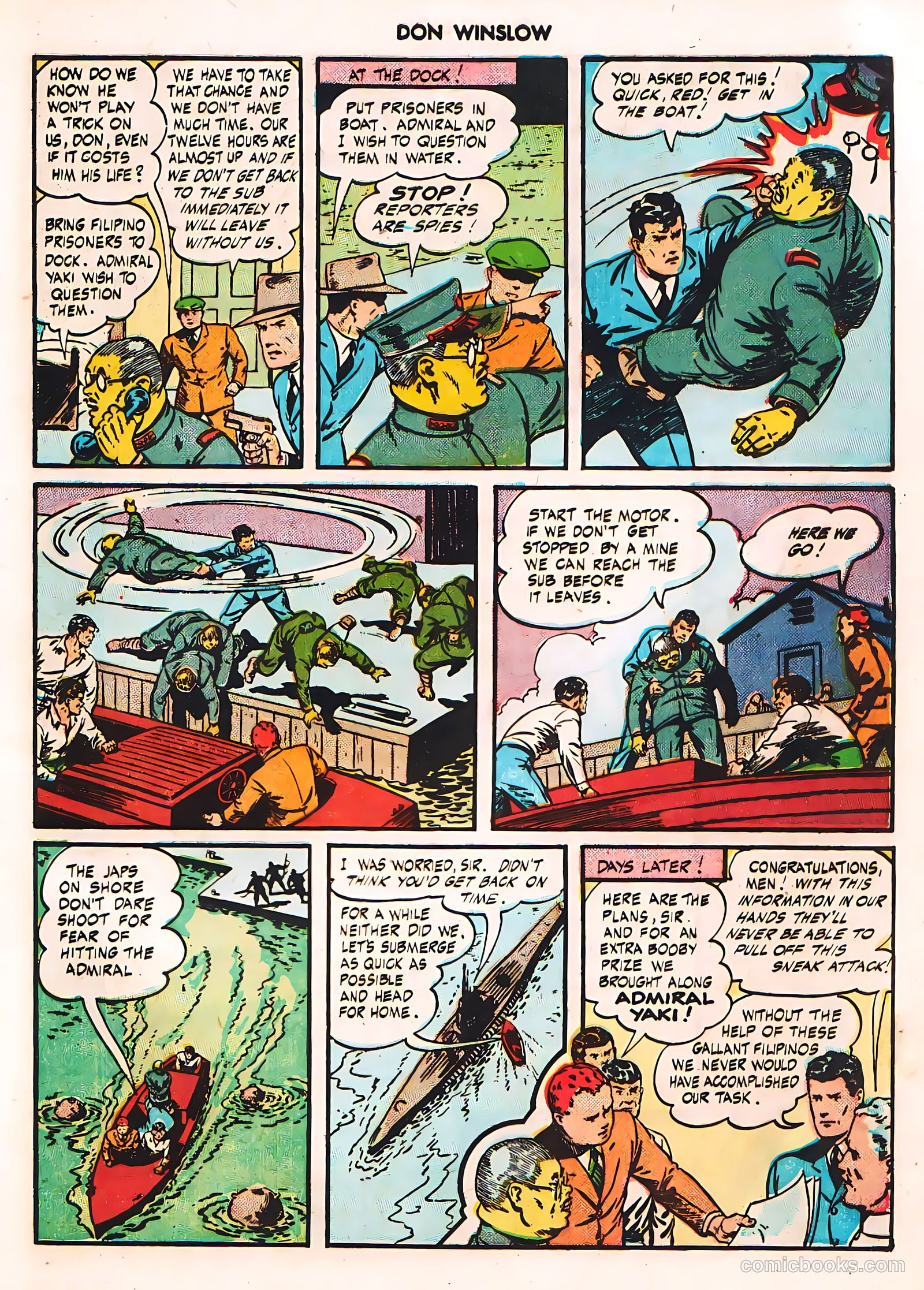 Don Winslow of the Navy #42 (1947) — page 33 of 51