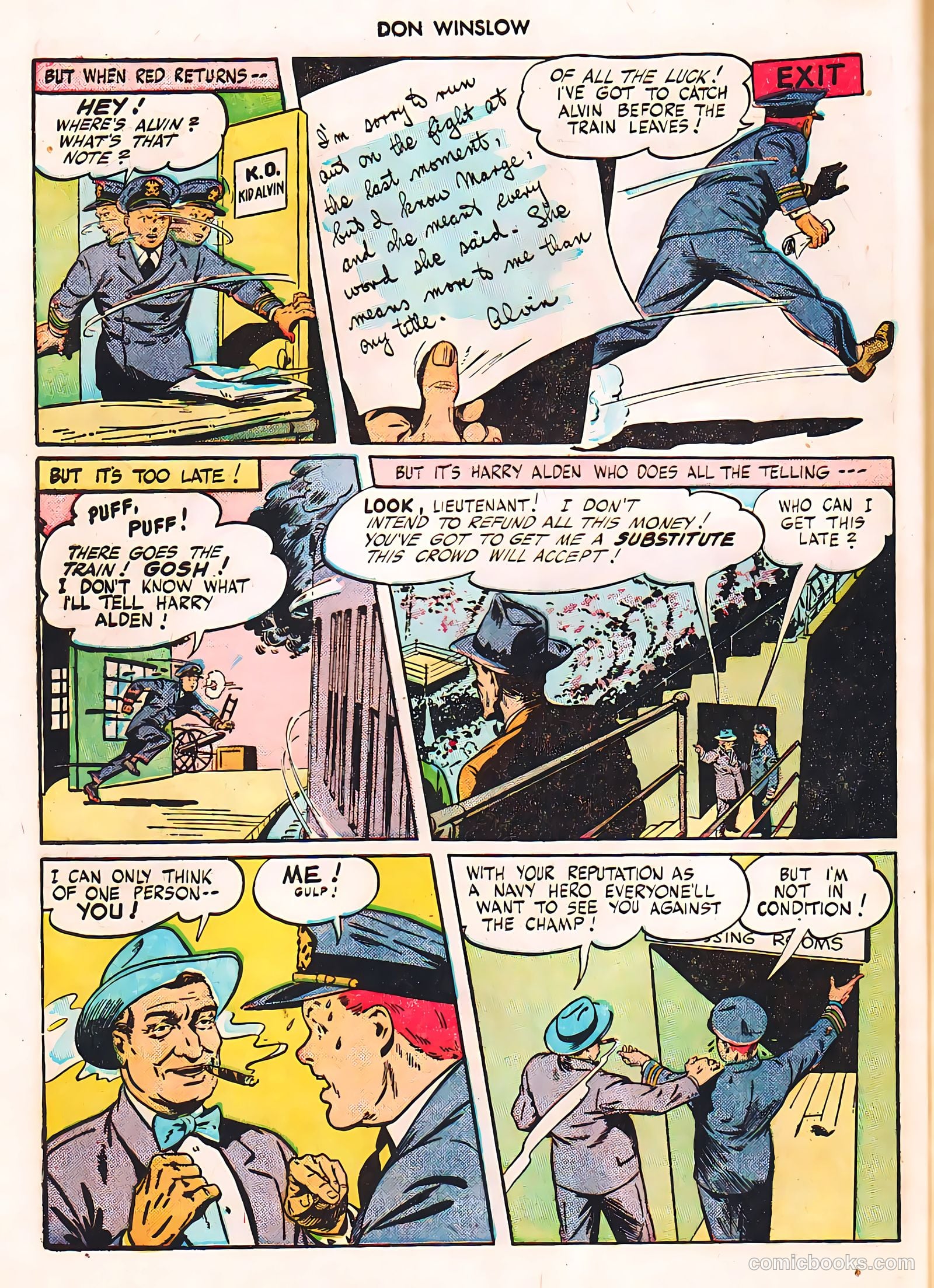 Don Winslow of the Navy #42 (1947) — page 46 of 51