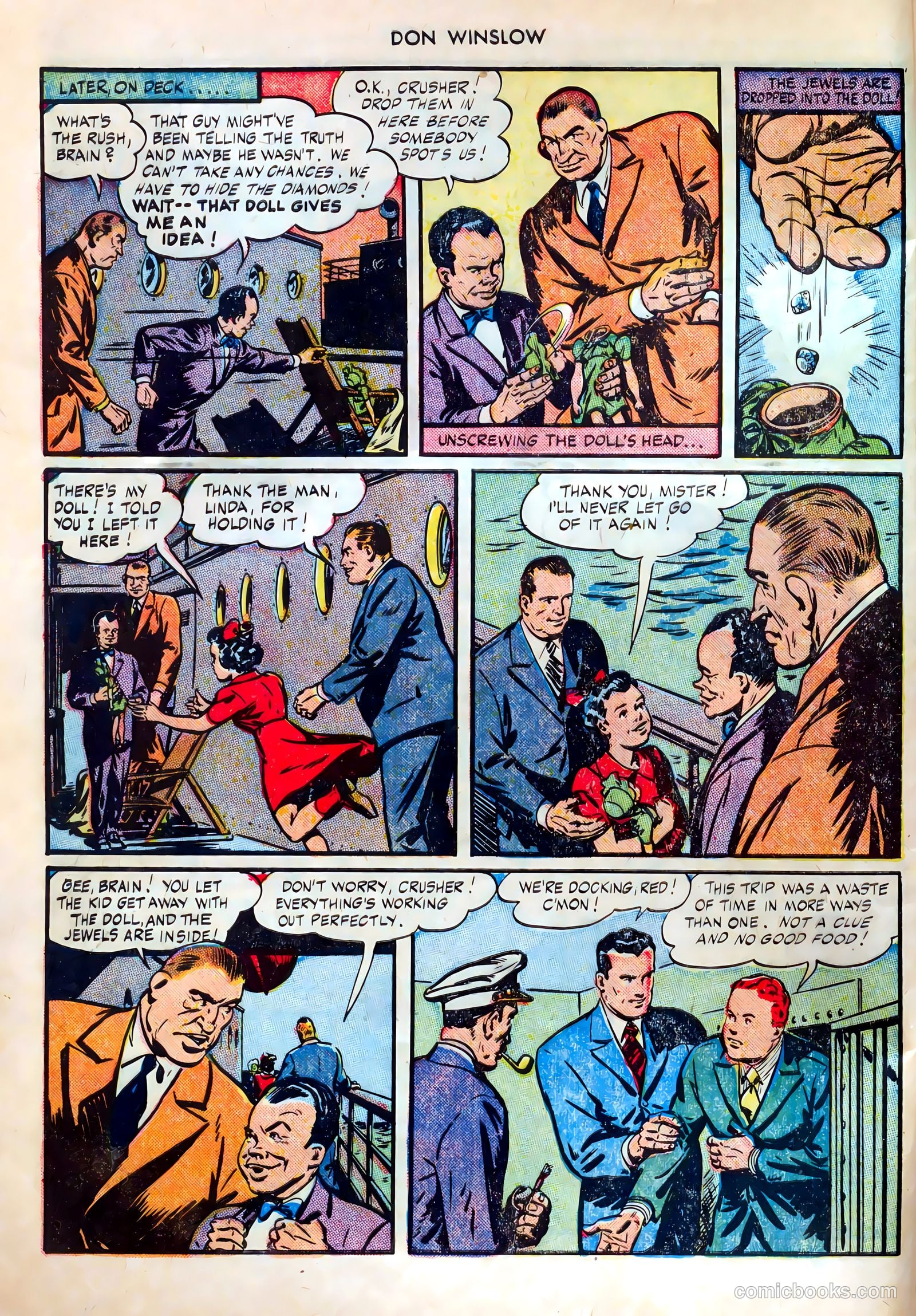 Don Winslow of the Navy #43 (1947) — page 8 of 52