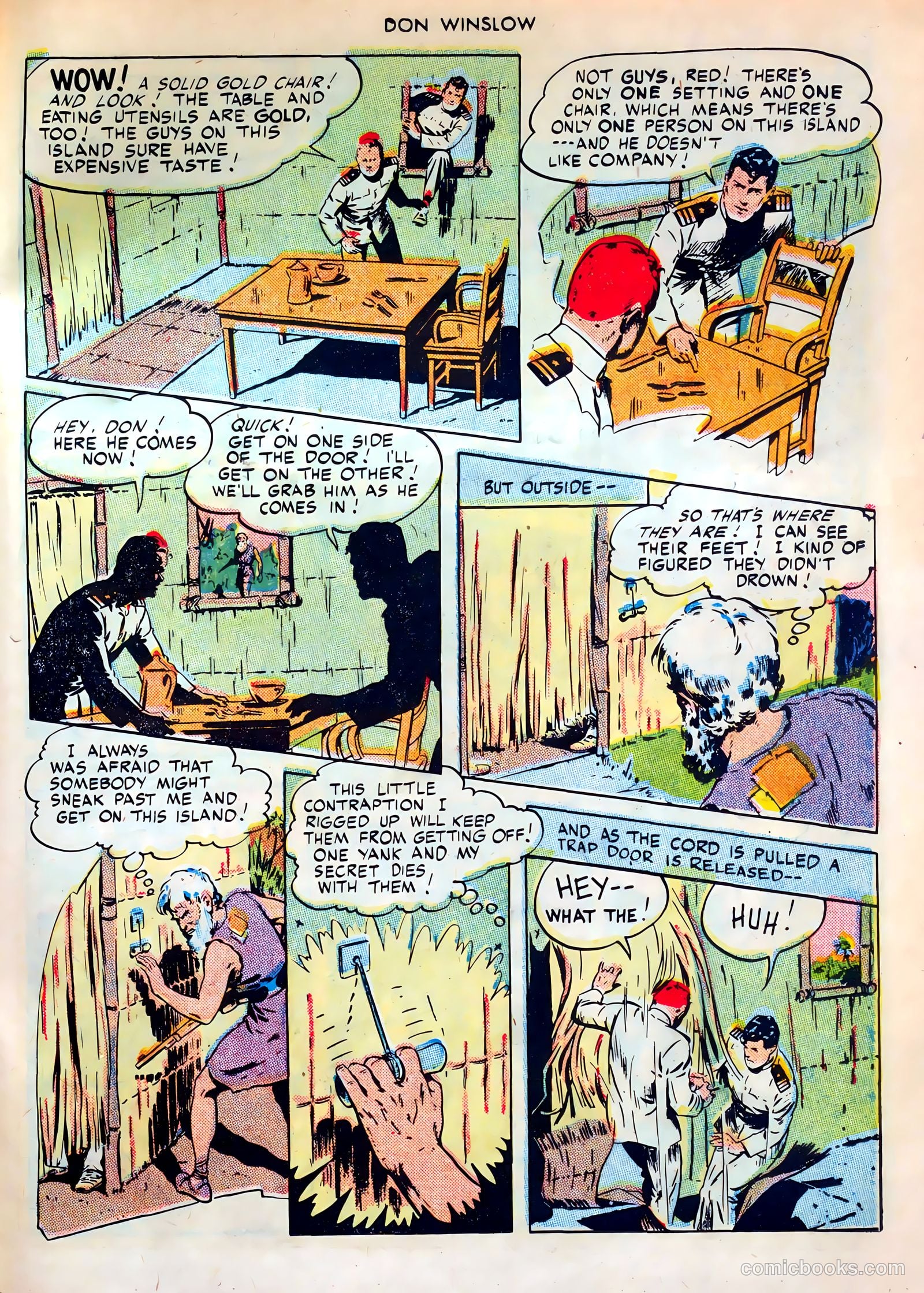 Don Winslow of the Navy #43 (1947) — page 23 of 52