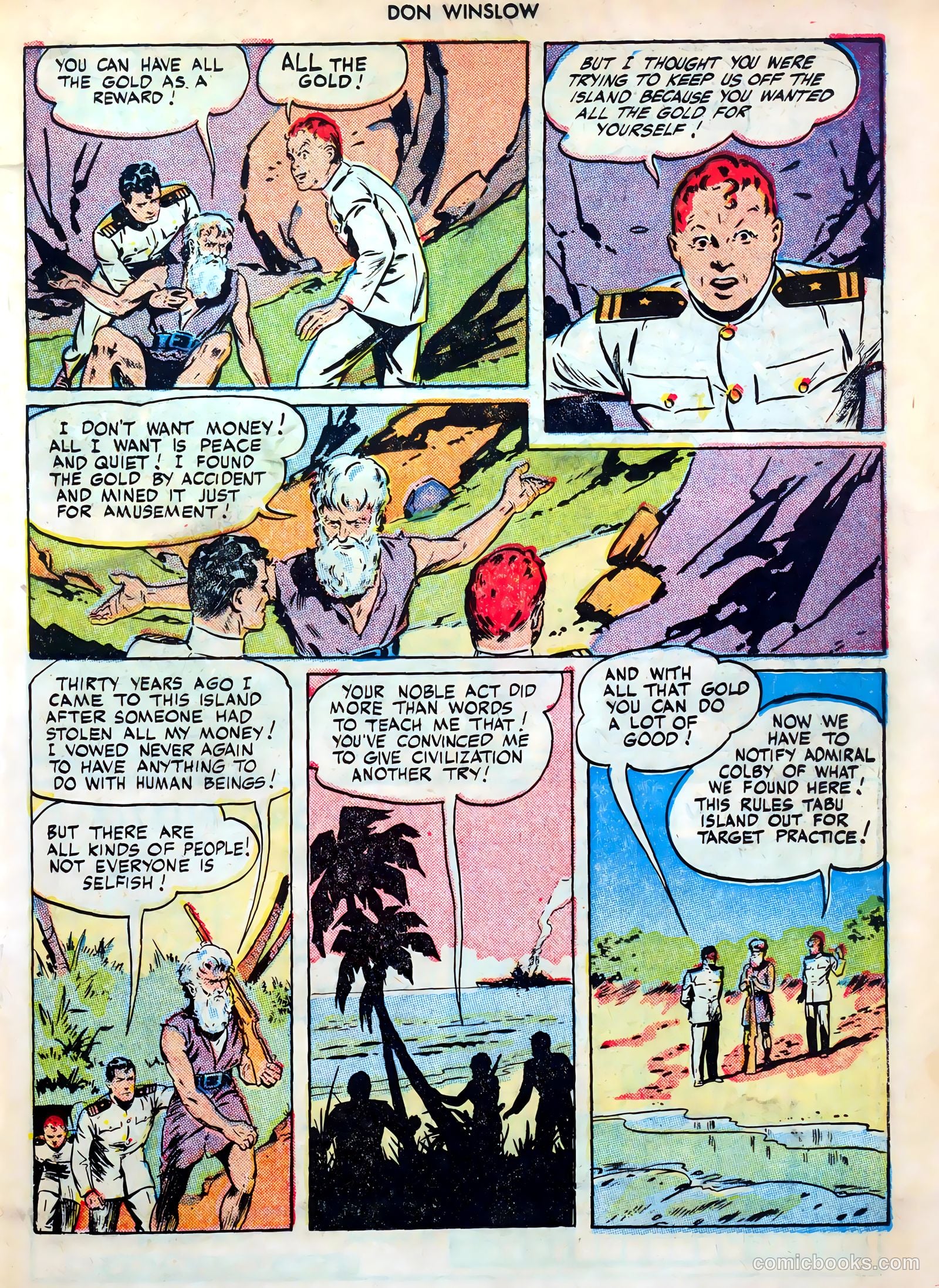 Don Winslow of the Navy #43 (1947) — page 27 of 52