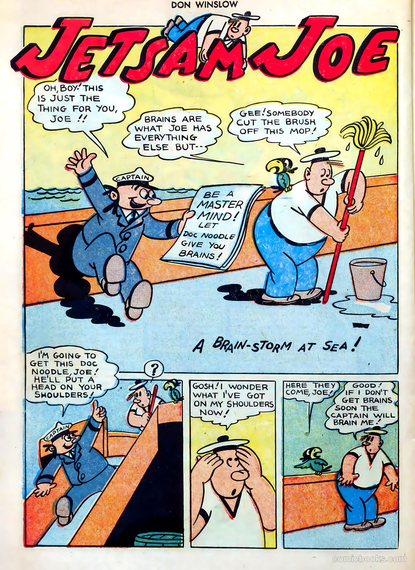 Don Winslow of the Navy #43 (1947) — page 34 of 52