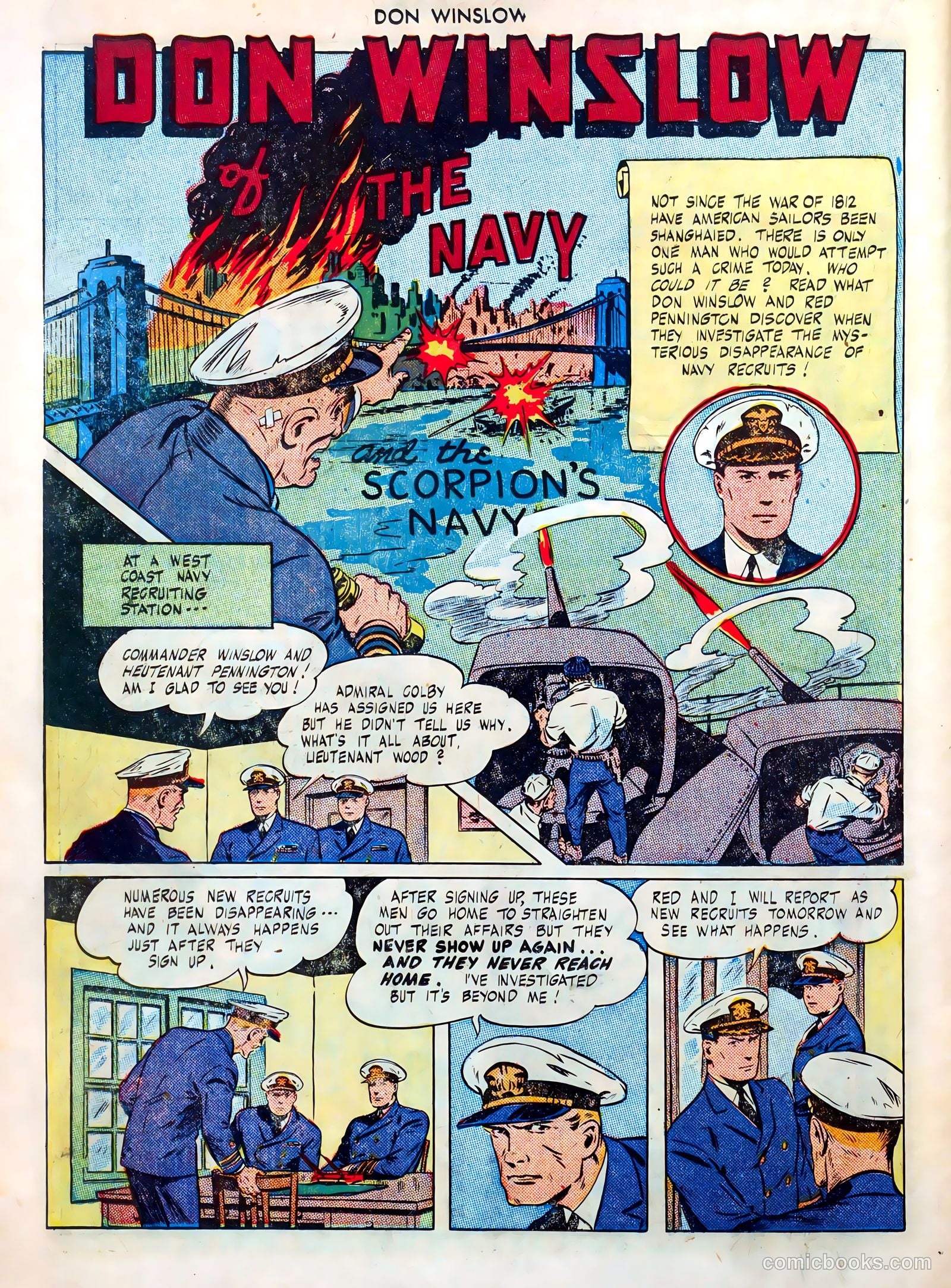 Don Winslow of the Navy #43 (1947) — page 38 of 52