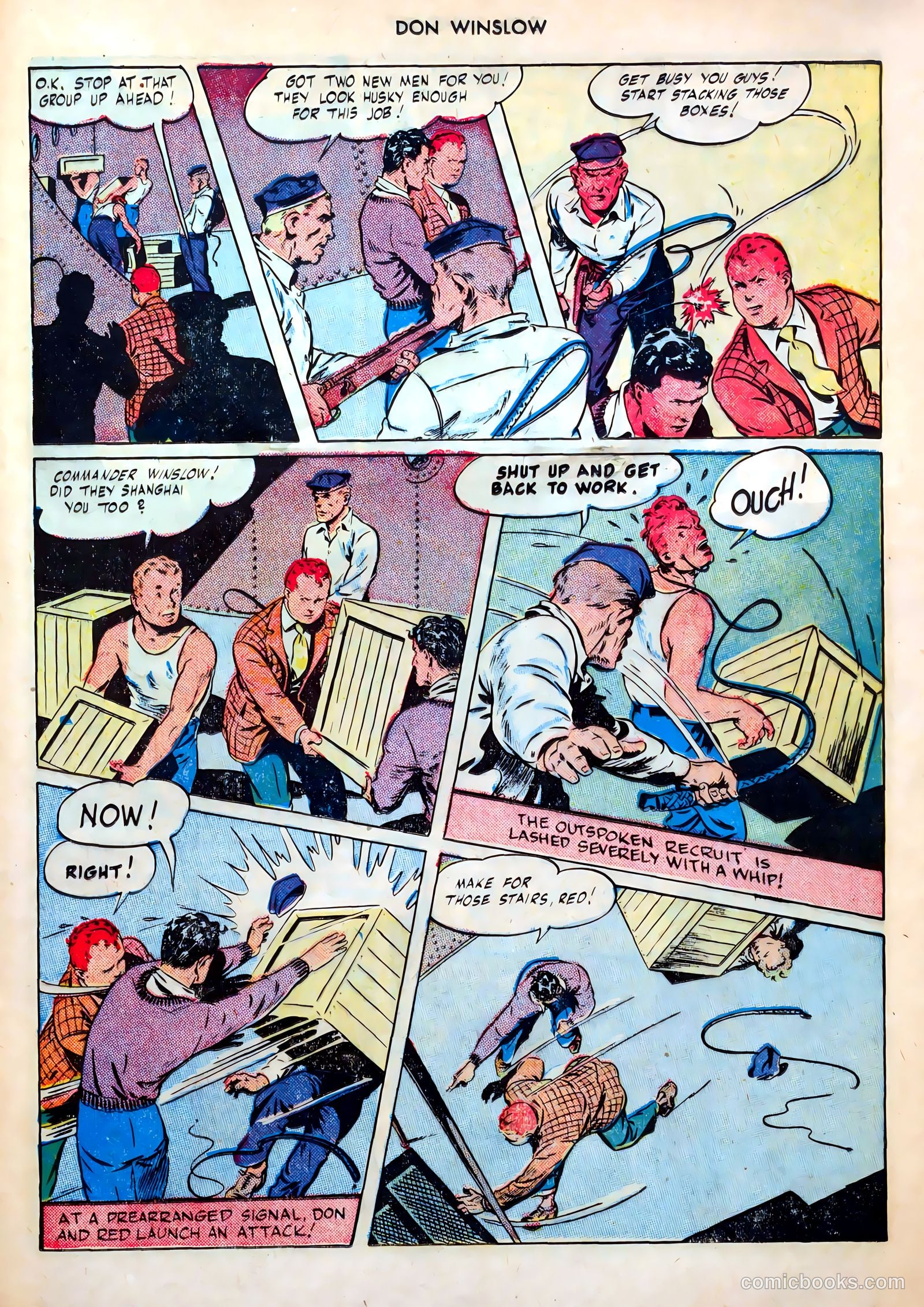 Don Winslow of the Navy #43 (1947) — page 41 of 52