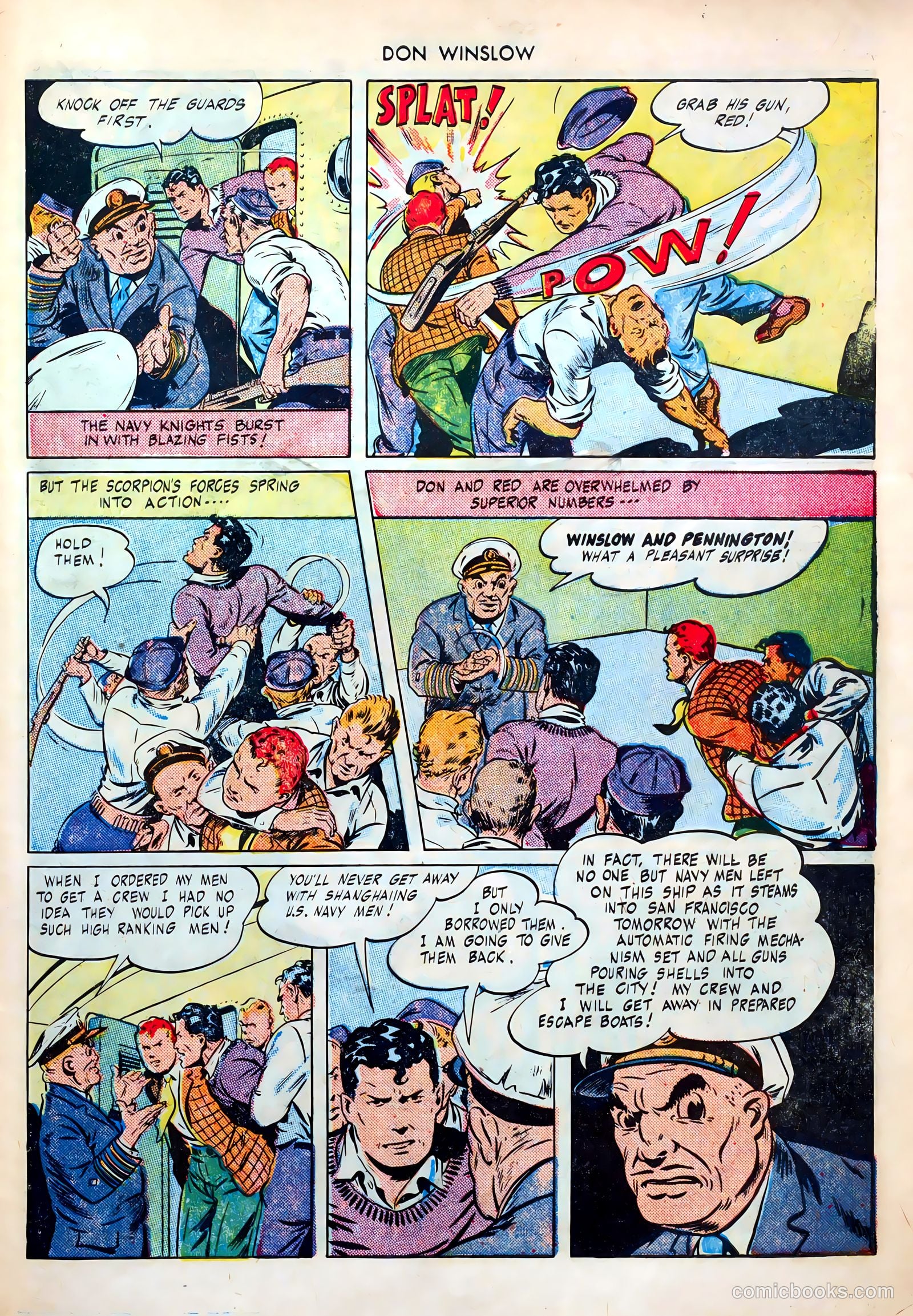 Don Winslow of the Navy #43 (1947) — page 43 of 52