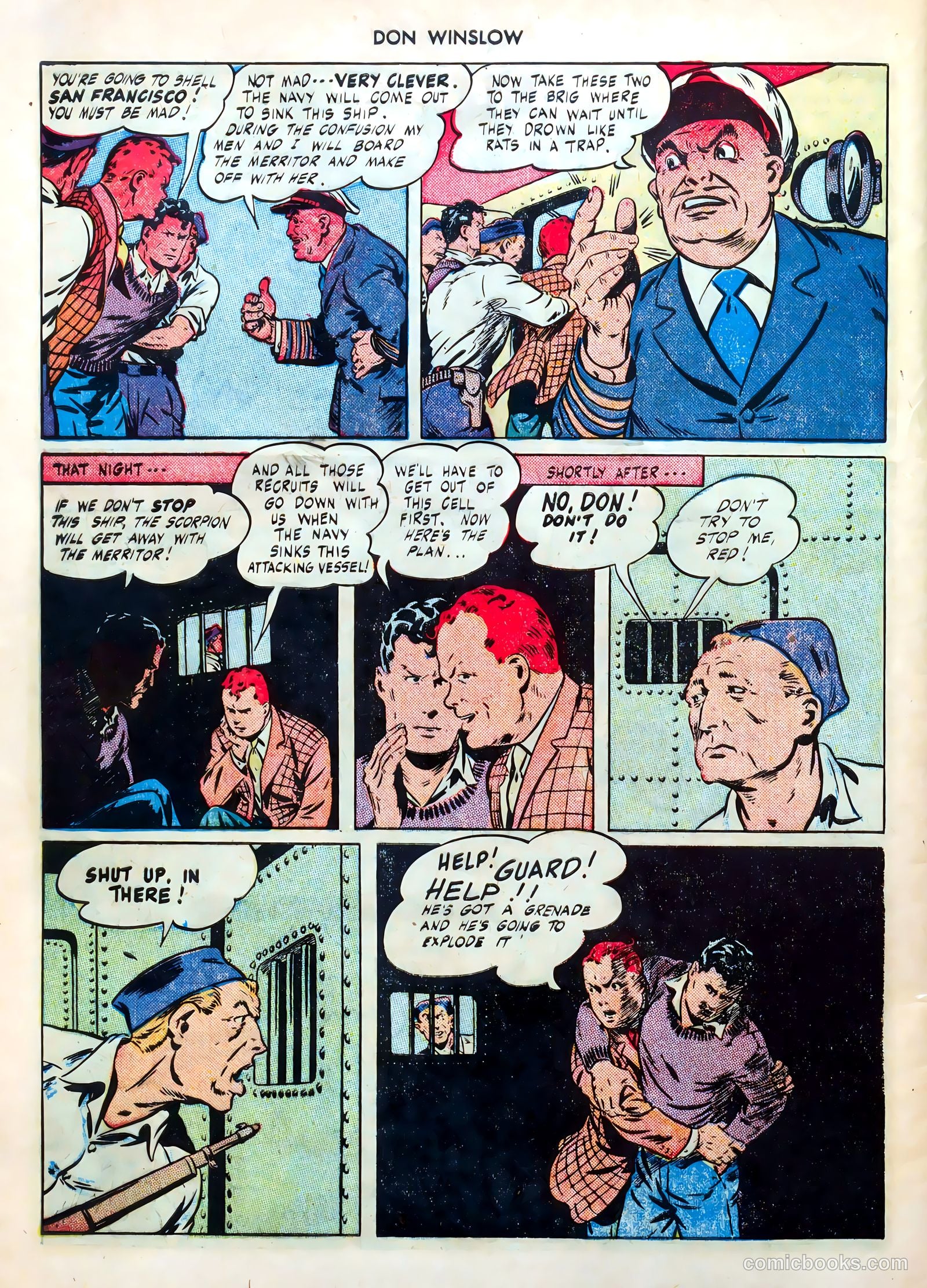 Don Winslow of the Navy #43 (1947) — page 44 of 52