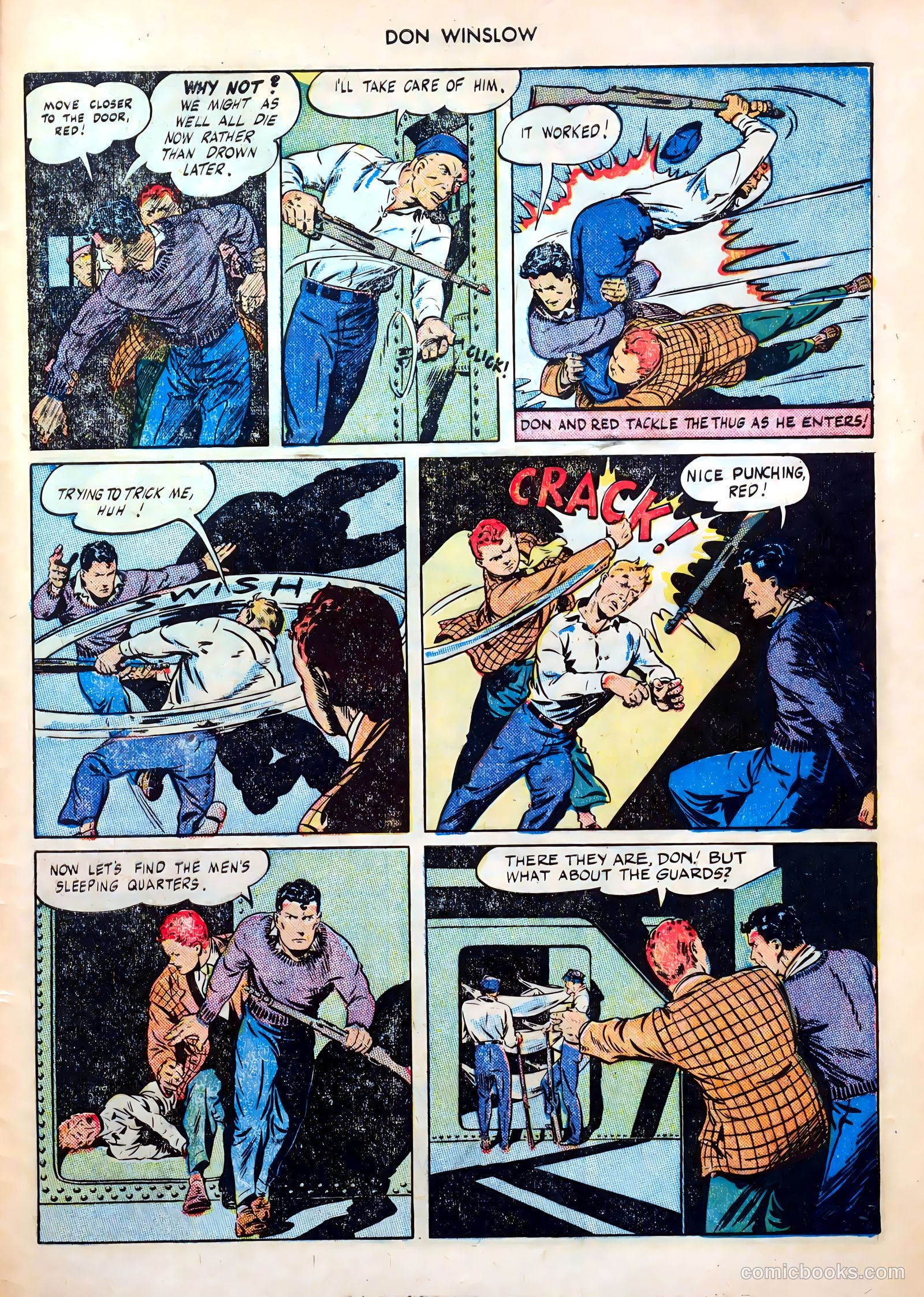 Don Winslow of the Navy #43 (1947) — page 45 of 52