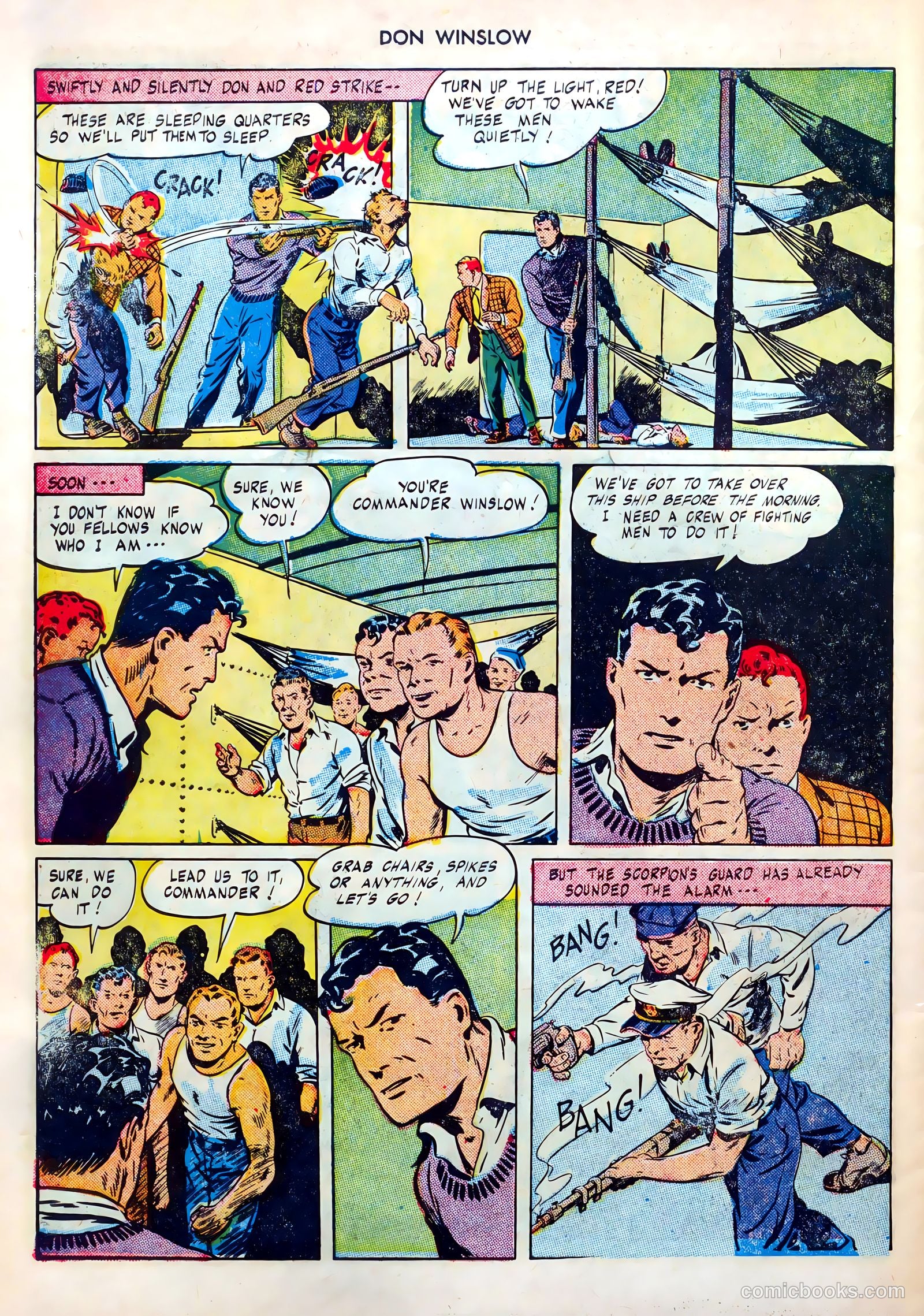 Don Winslow of the Navy #43 (1947) — page 46 of 52