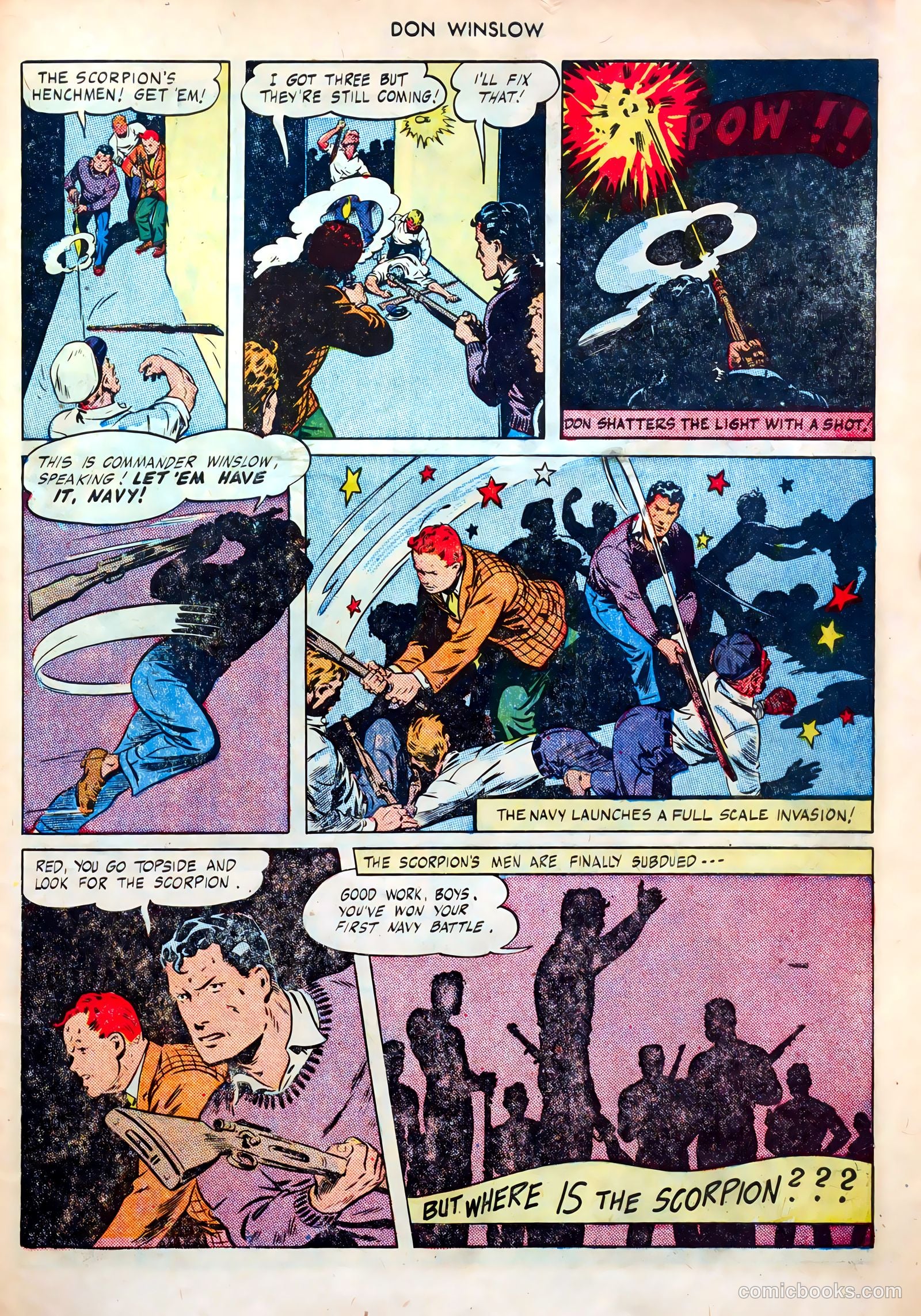 Don Winslow of the Navy #43 (1947) — page 47 of 52