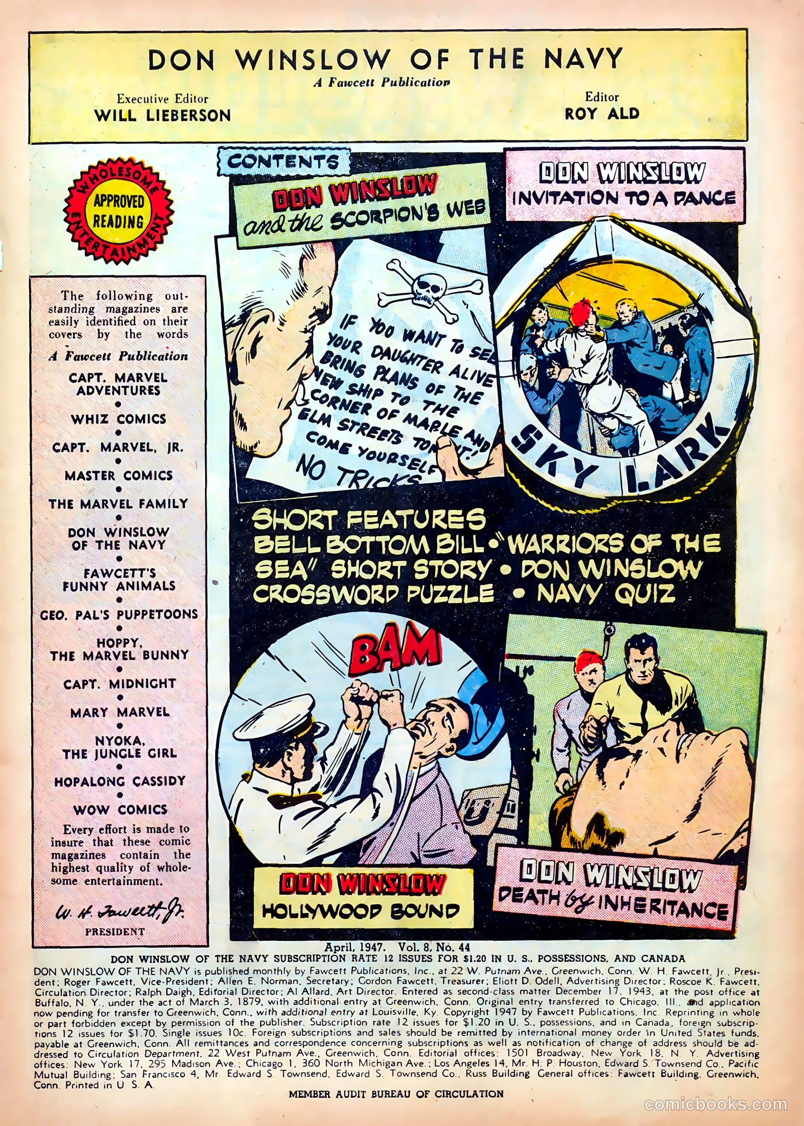 Don Winslow of the Navy #44 (1947) — page 3 of 52
