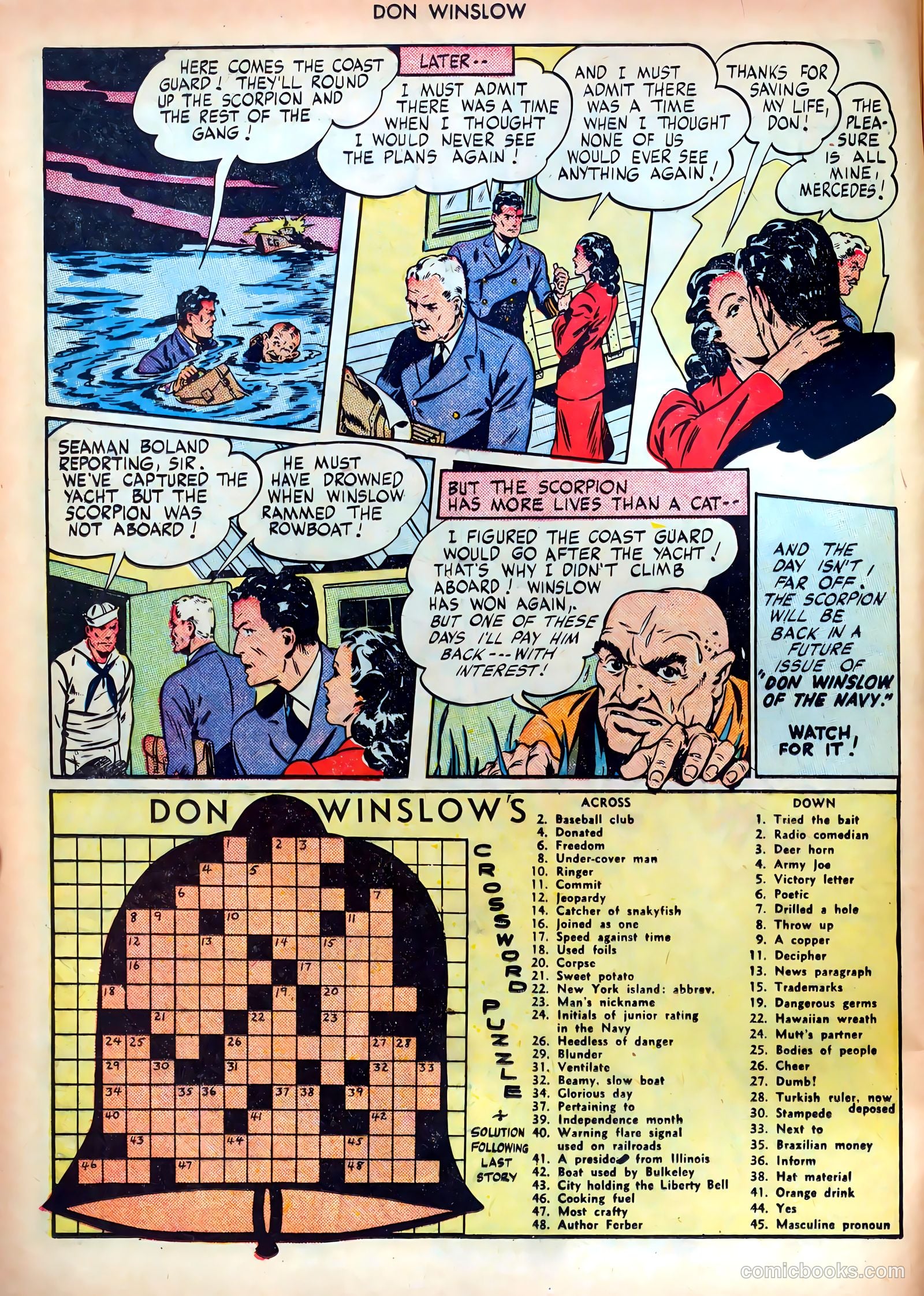 Don Winslow of the Navy #44 (1947) — page 12 of 52