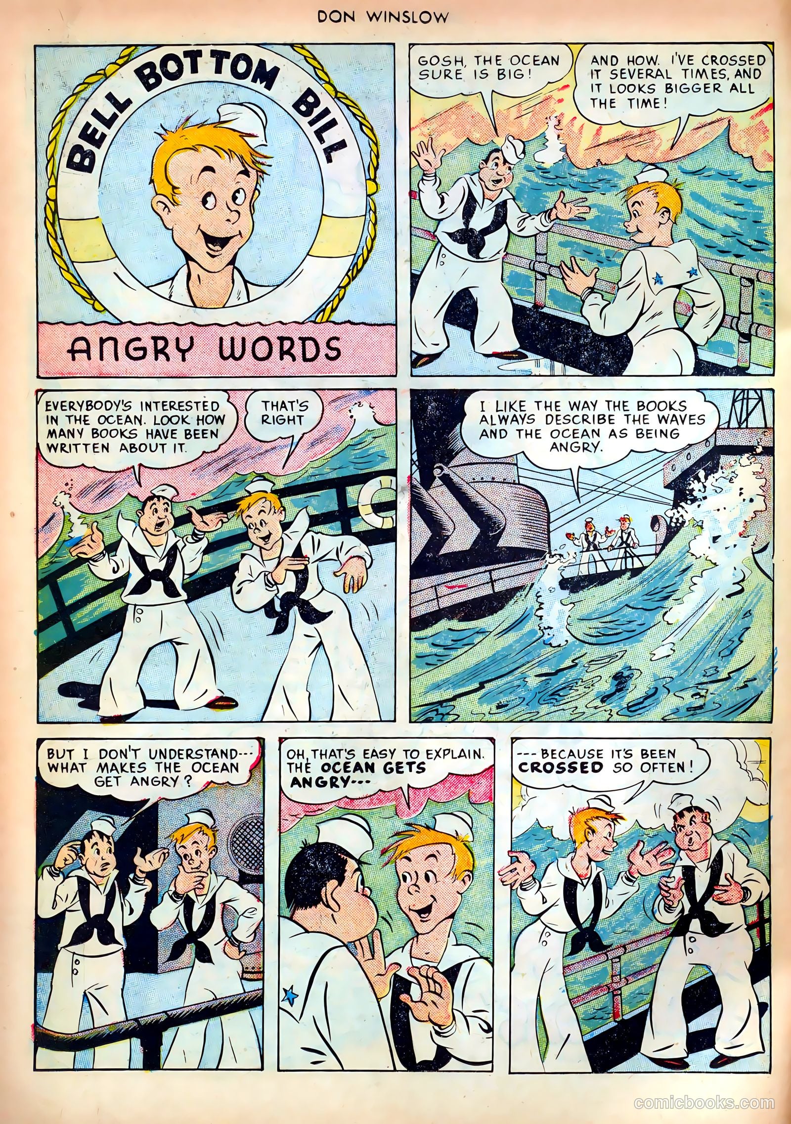 Don Winslow of the Navy #44 (1947) — page 14 of 52