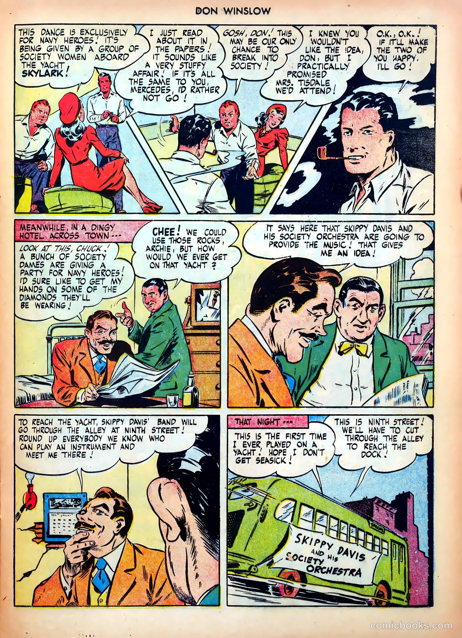 Don Winslow of the Navy #44 (1947) — page 17 of 52