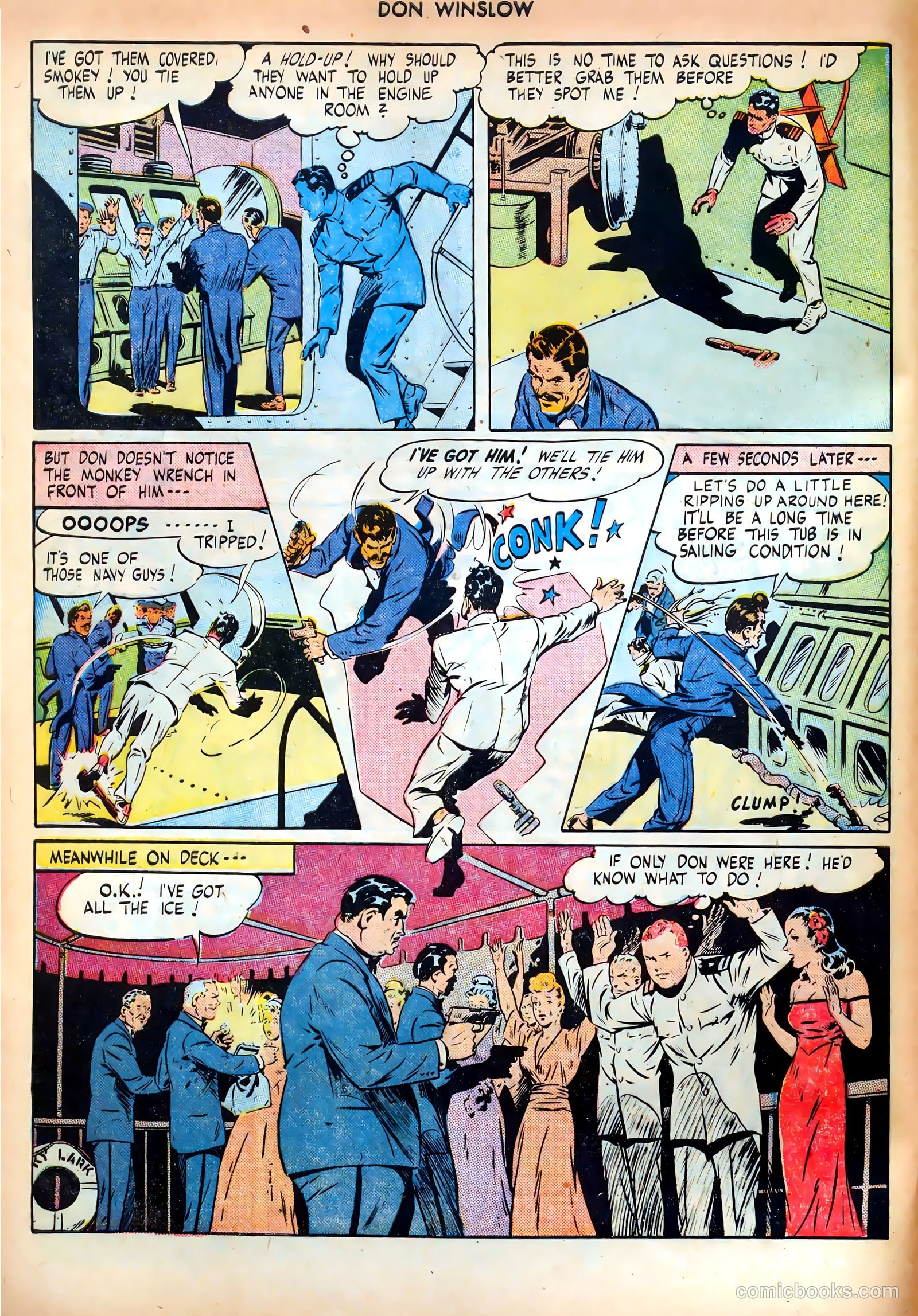 Don Winslow of the Navy #44 (1947) — page 20 of 52