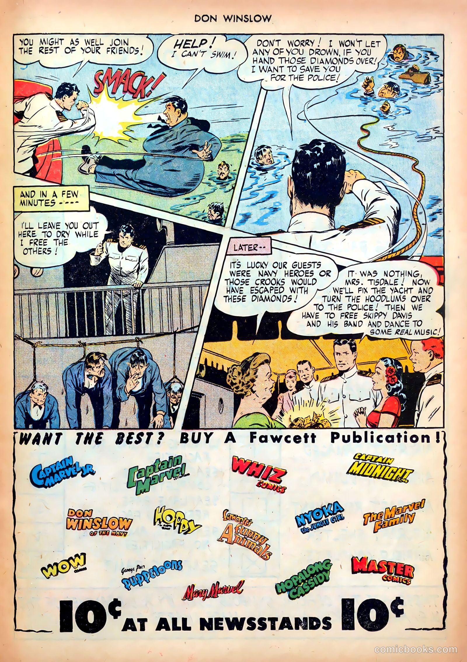 Don Winslow of the Navy #44 (1947) — page 23 of 52