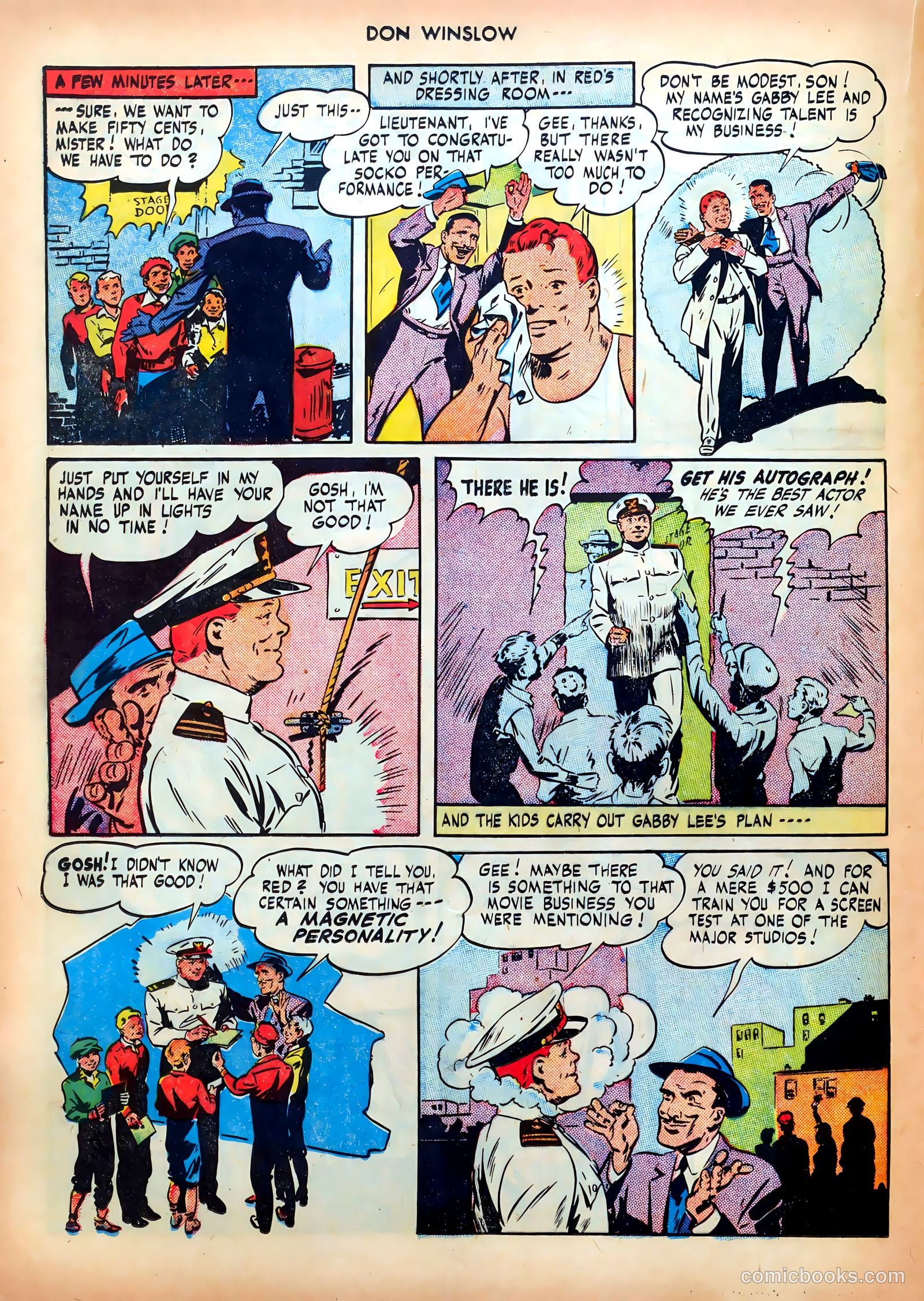 Don Winslow of the Navy #44 (1947) — page 28 of 52