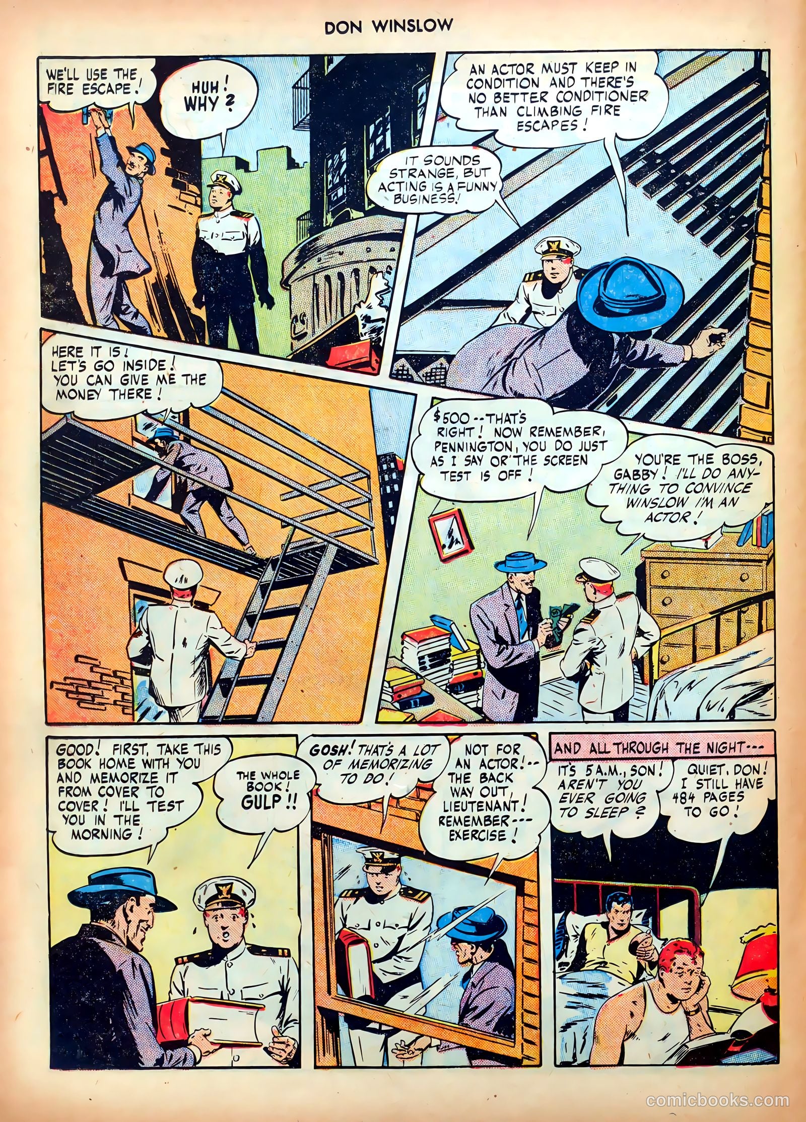 Don Winslow of the Navy #44 (1947) — page 30 of 52