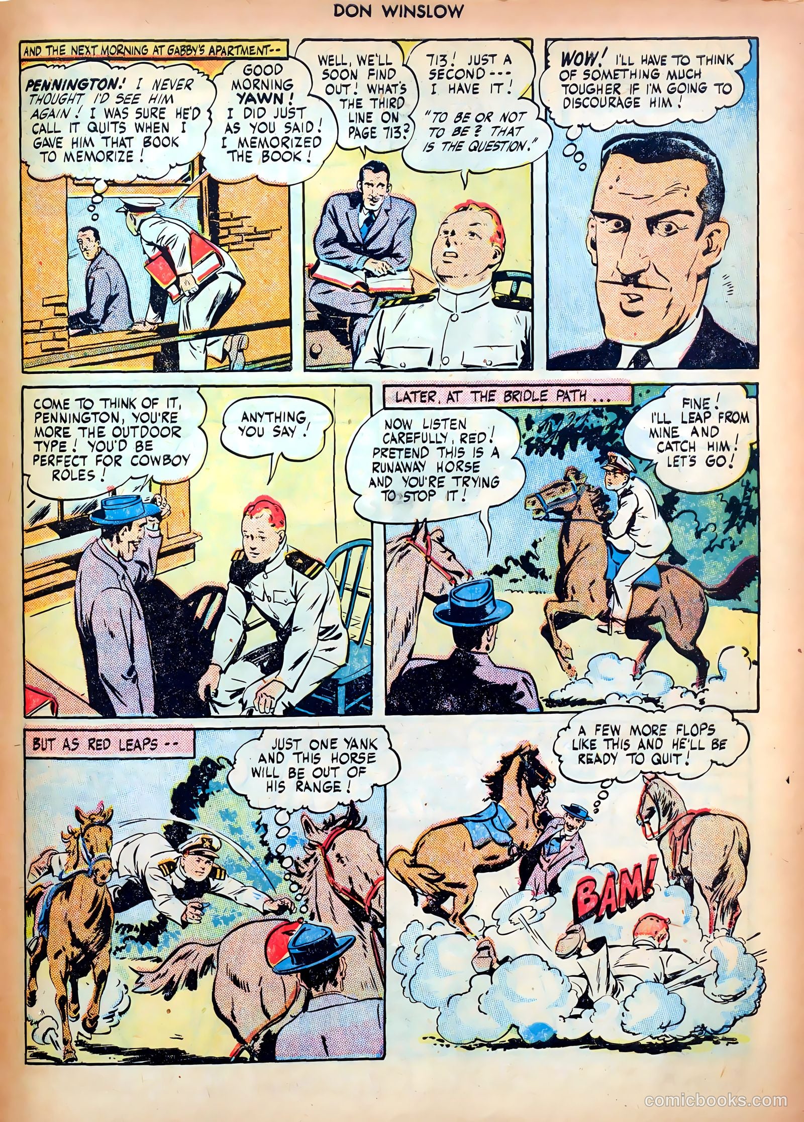 Don Winslow of the Navy #44 (1947) — page 31 of 52