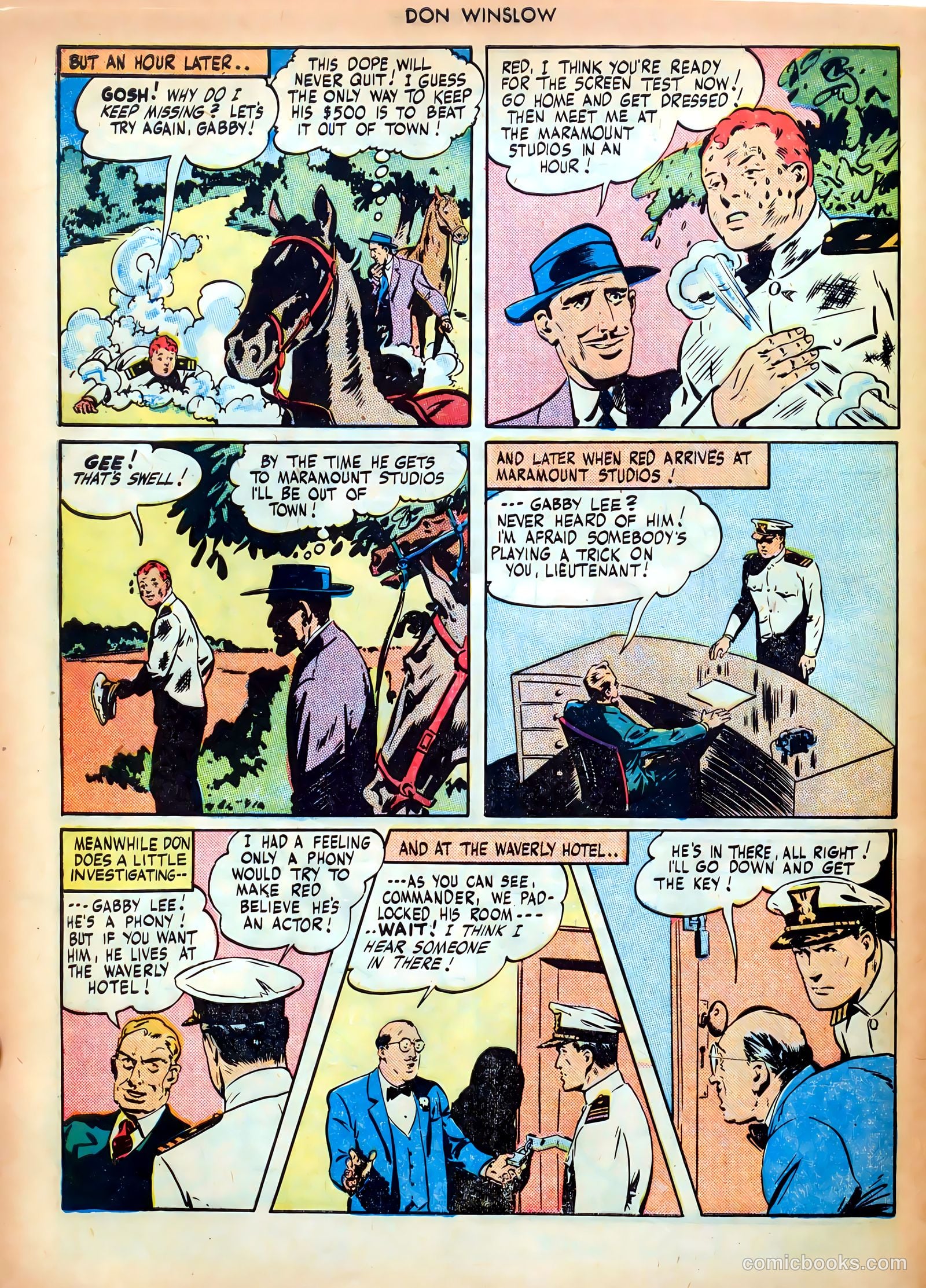 Don Winslow of the Navy #44 (1947) — page 32 of 52