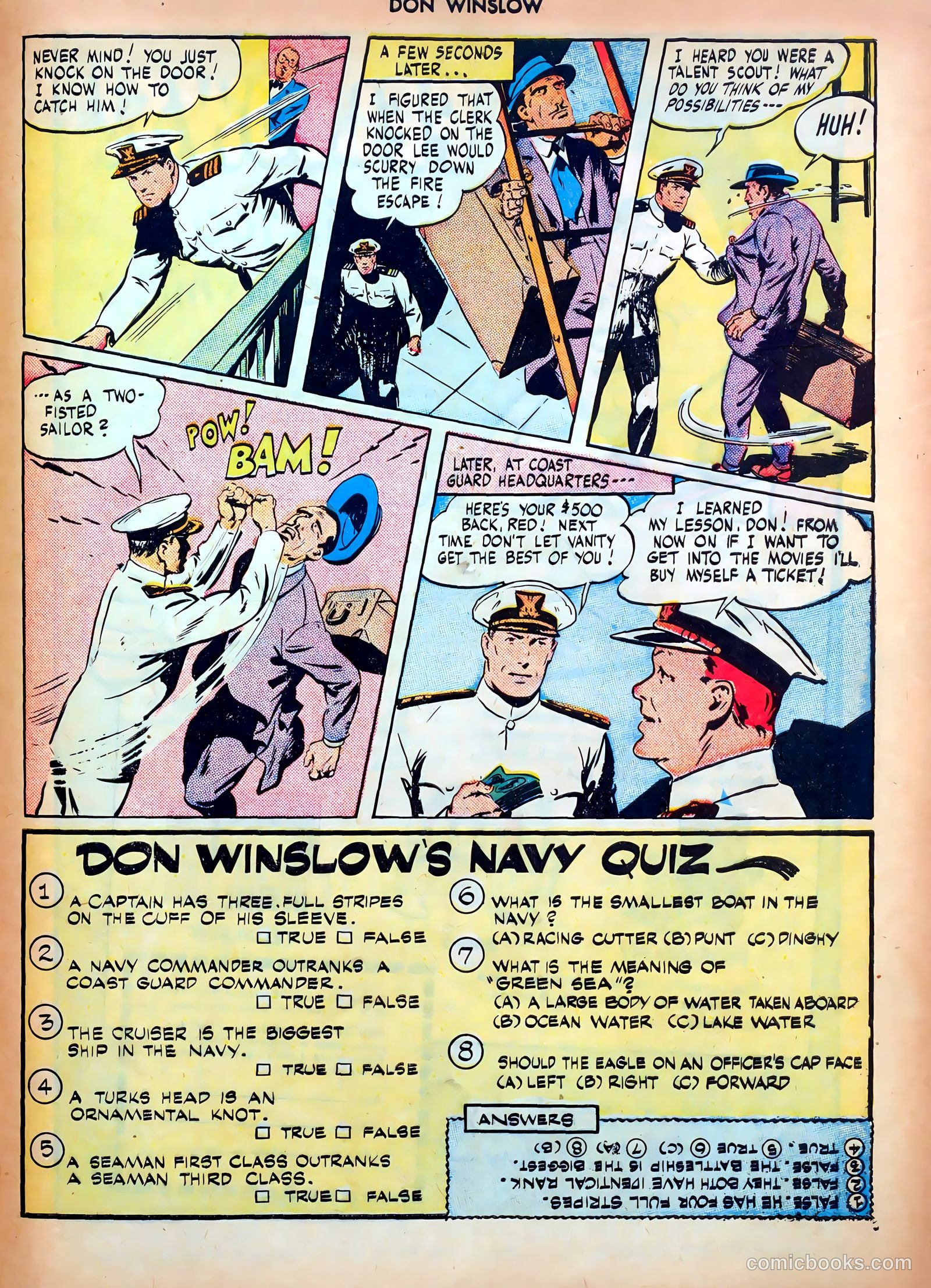 Don Winslow of the Navy #44 (1947) — page 33 of 52