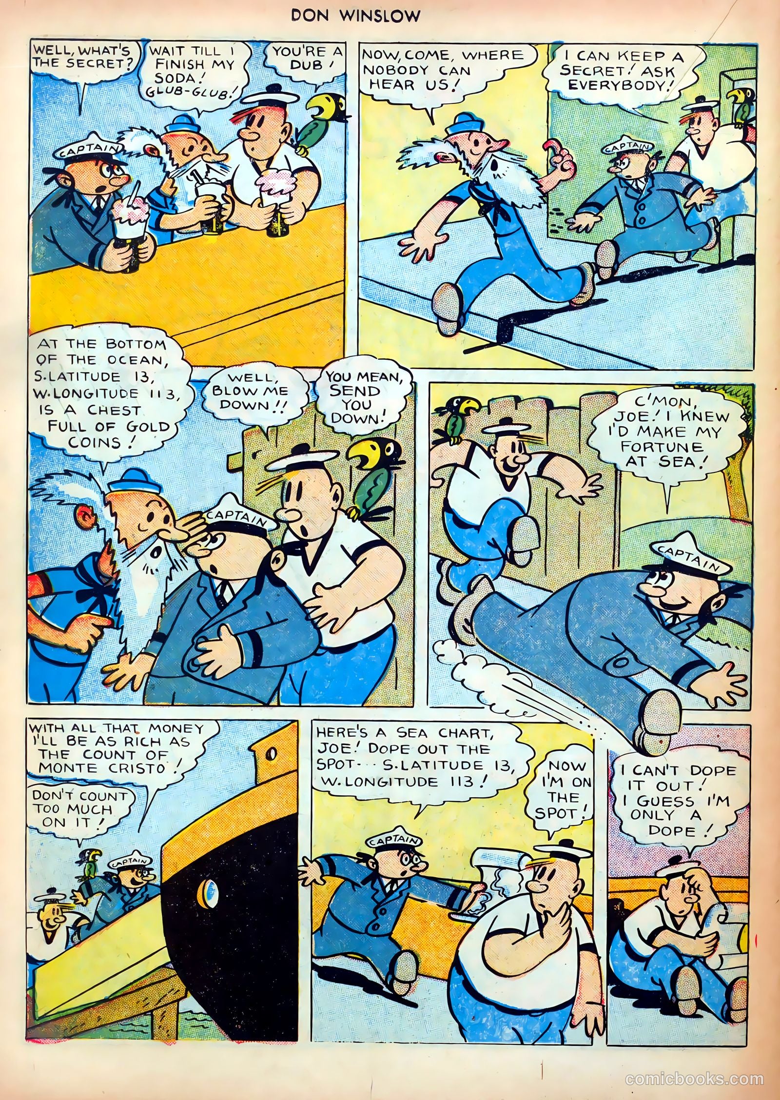 Don Winslow of the Navy #44 (1947) — page 38 of 52