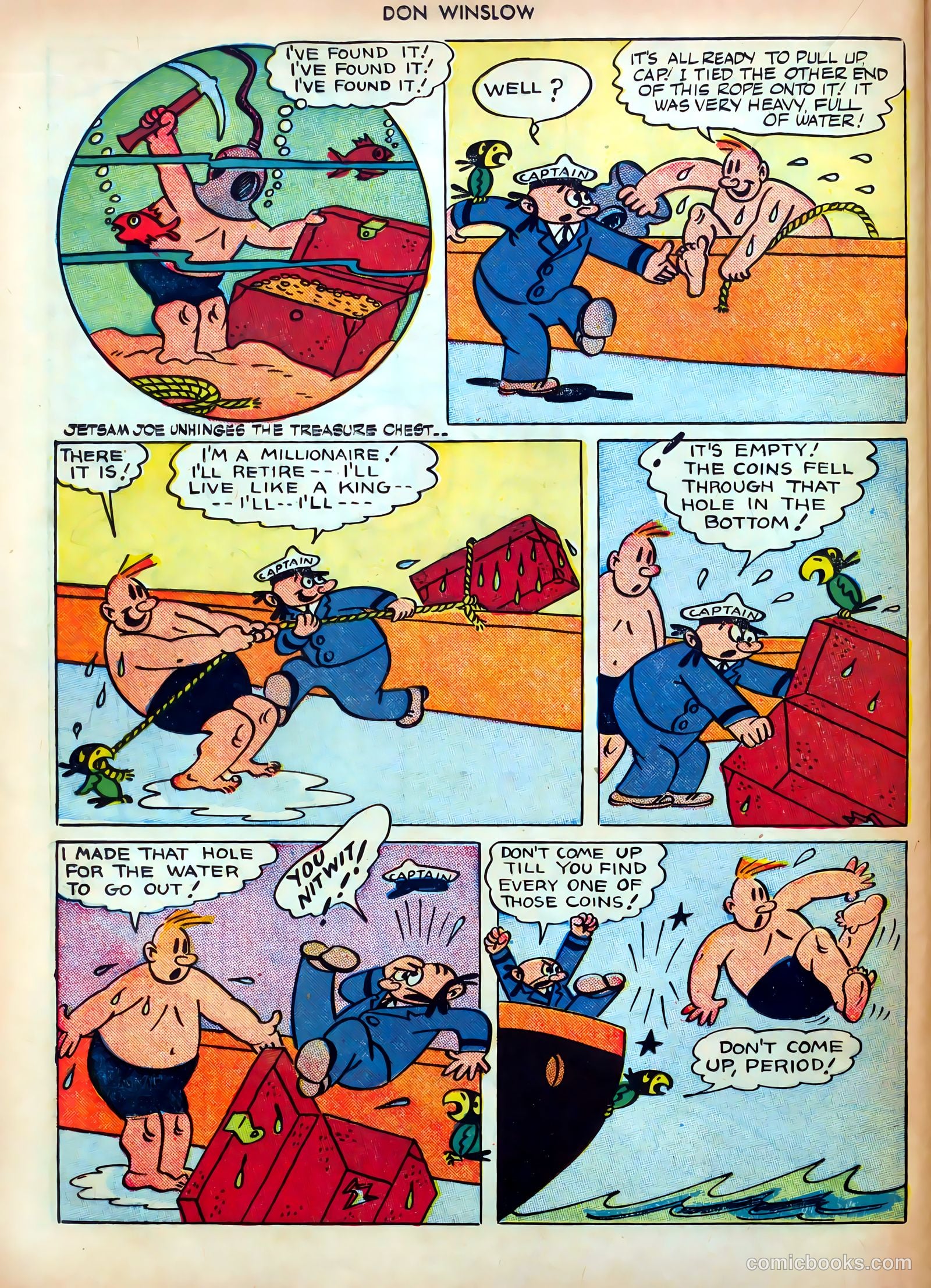Don Winslow of the Navy #44 (1947) — page 40 of 52
