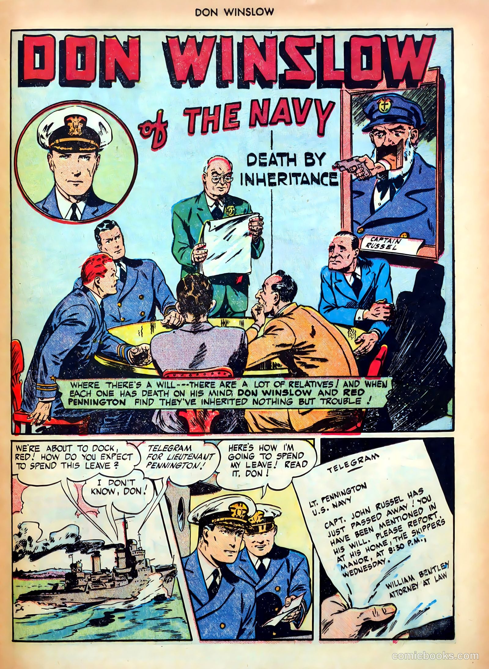 Don Winslow of the Navy #44 (1947) — page 41 of 52