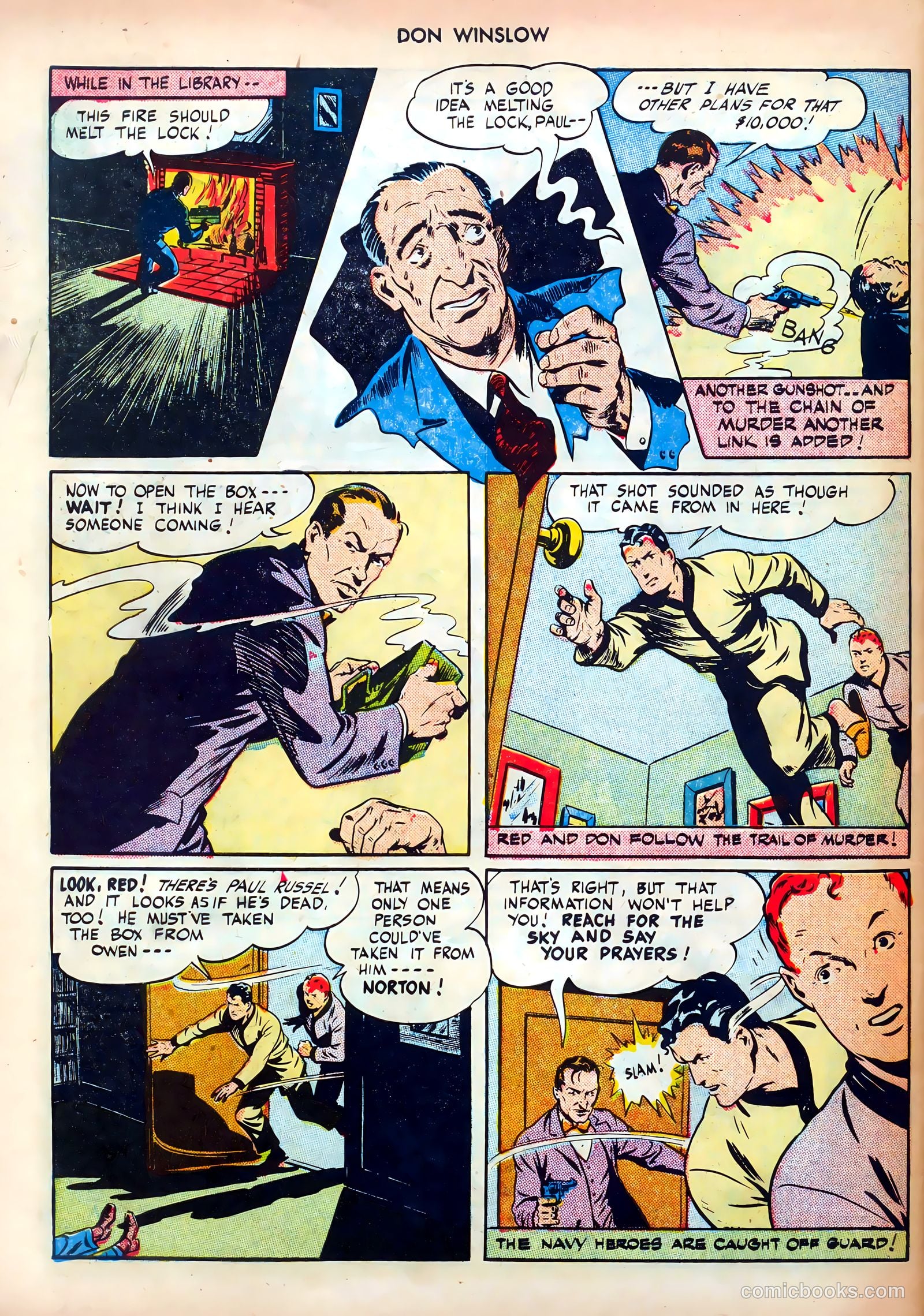 Don Winslow of the Navy #44 (1947) — page 46 of 52