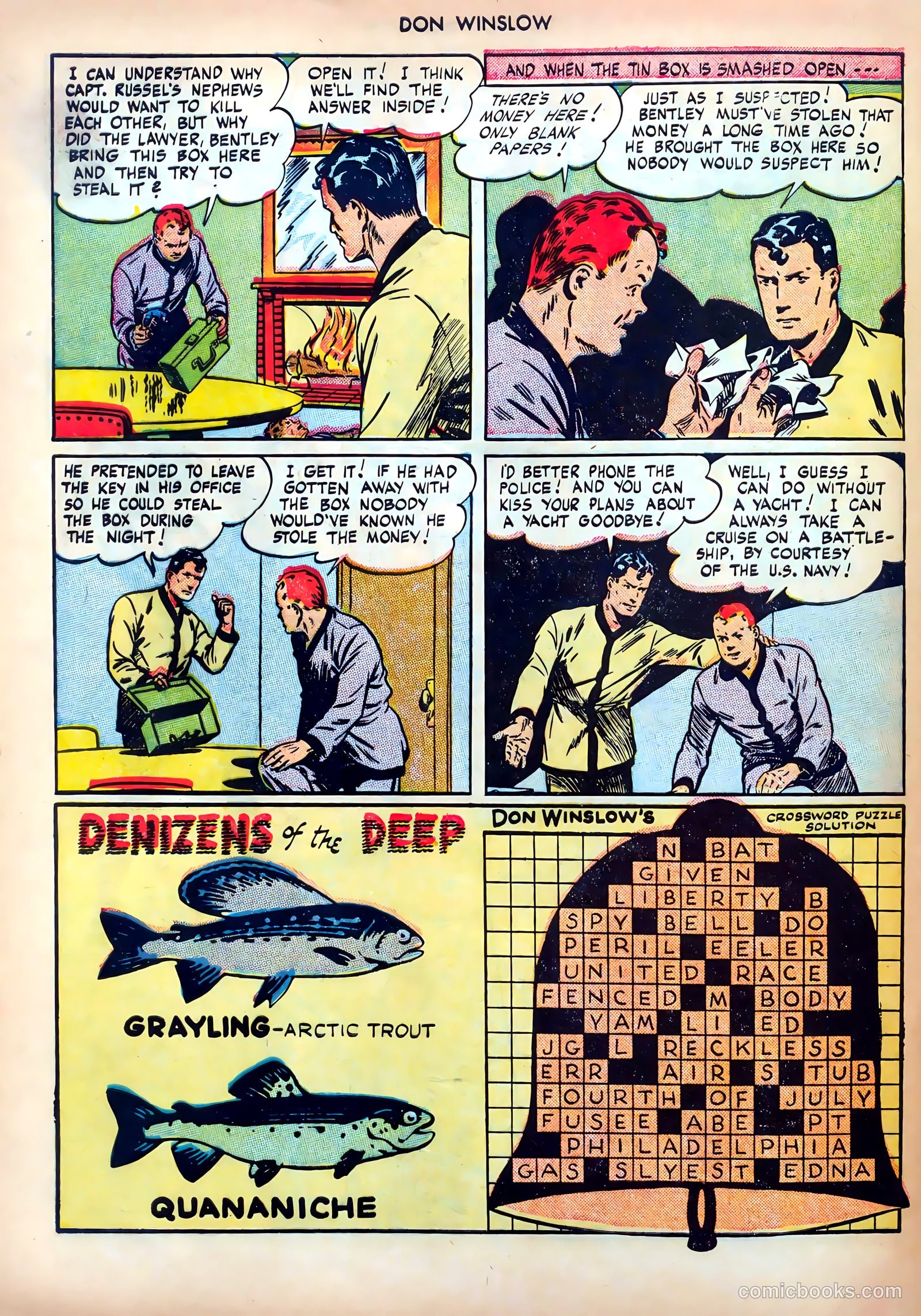 Don Winslow of the Navy #44 (1947) — page 48 of 52