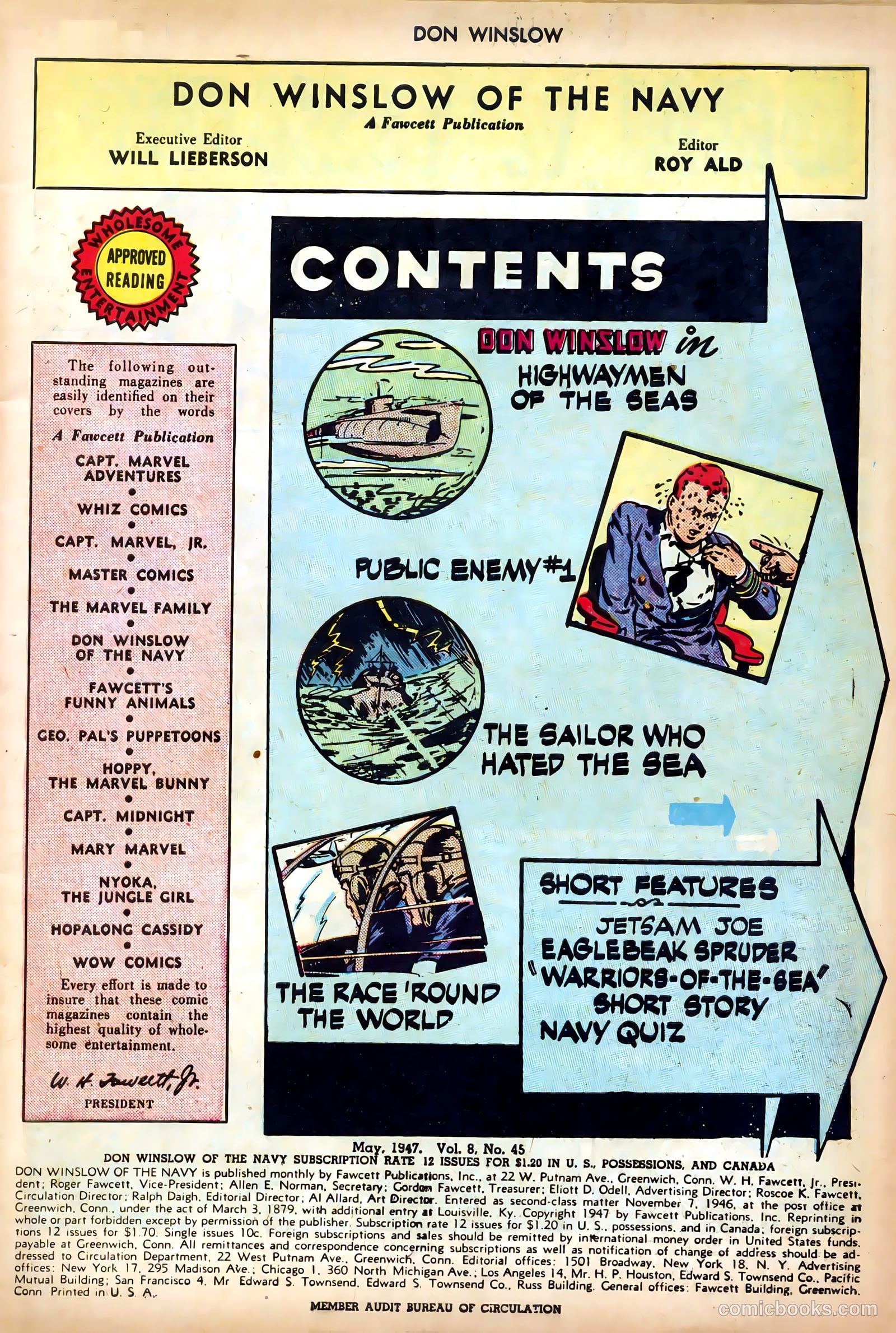 Don Winslow of the Navy #45 (1947) — page 3 of 52