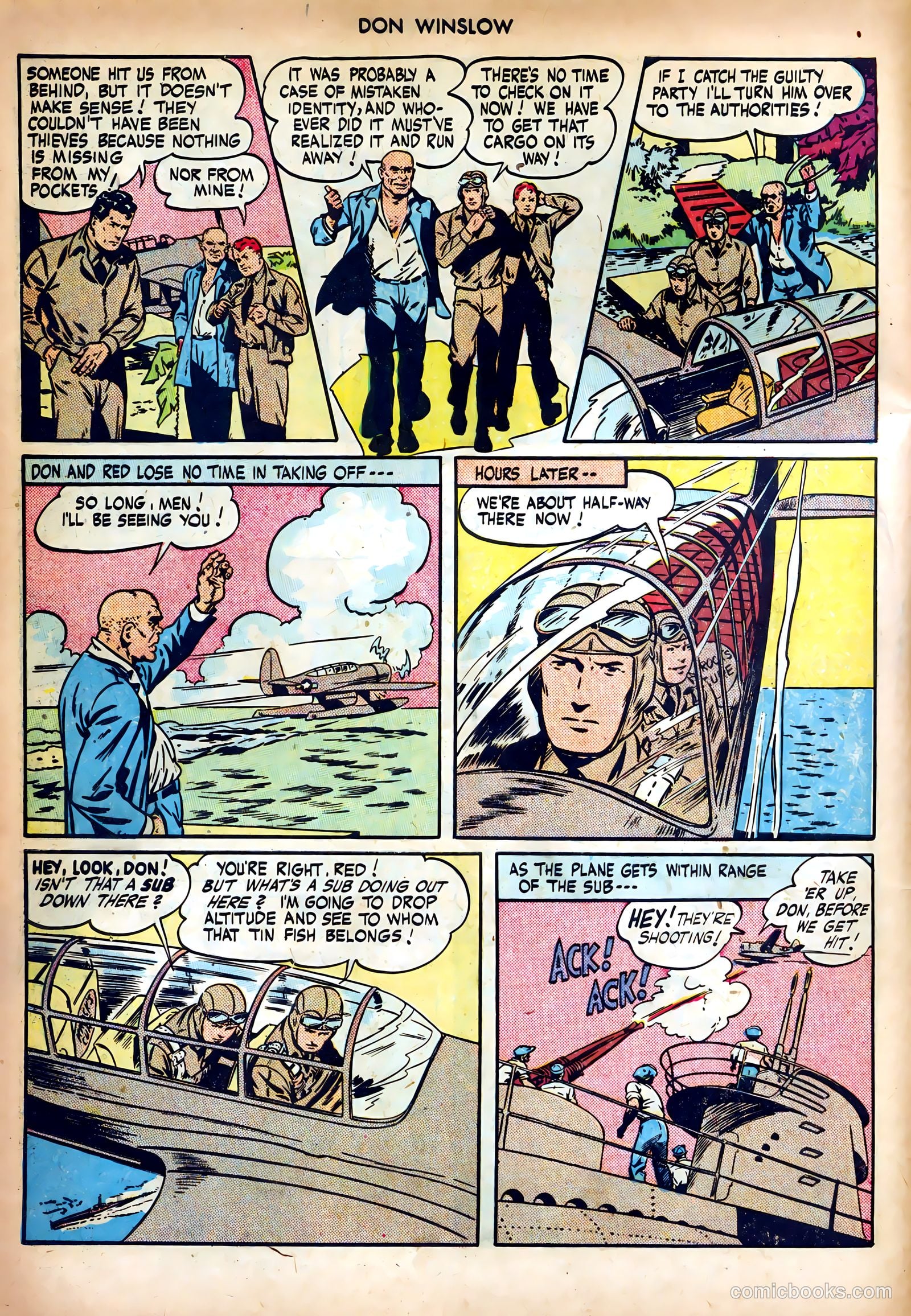 Don Winslow of the Navy #45 (1947) — page 6 of 52