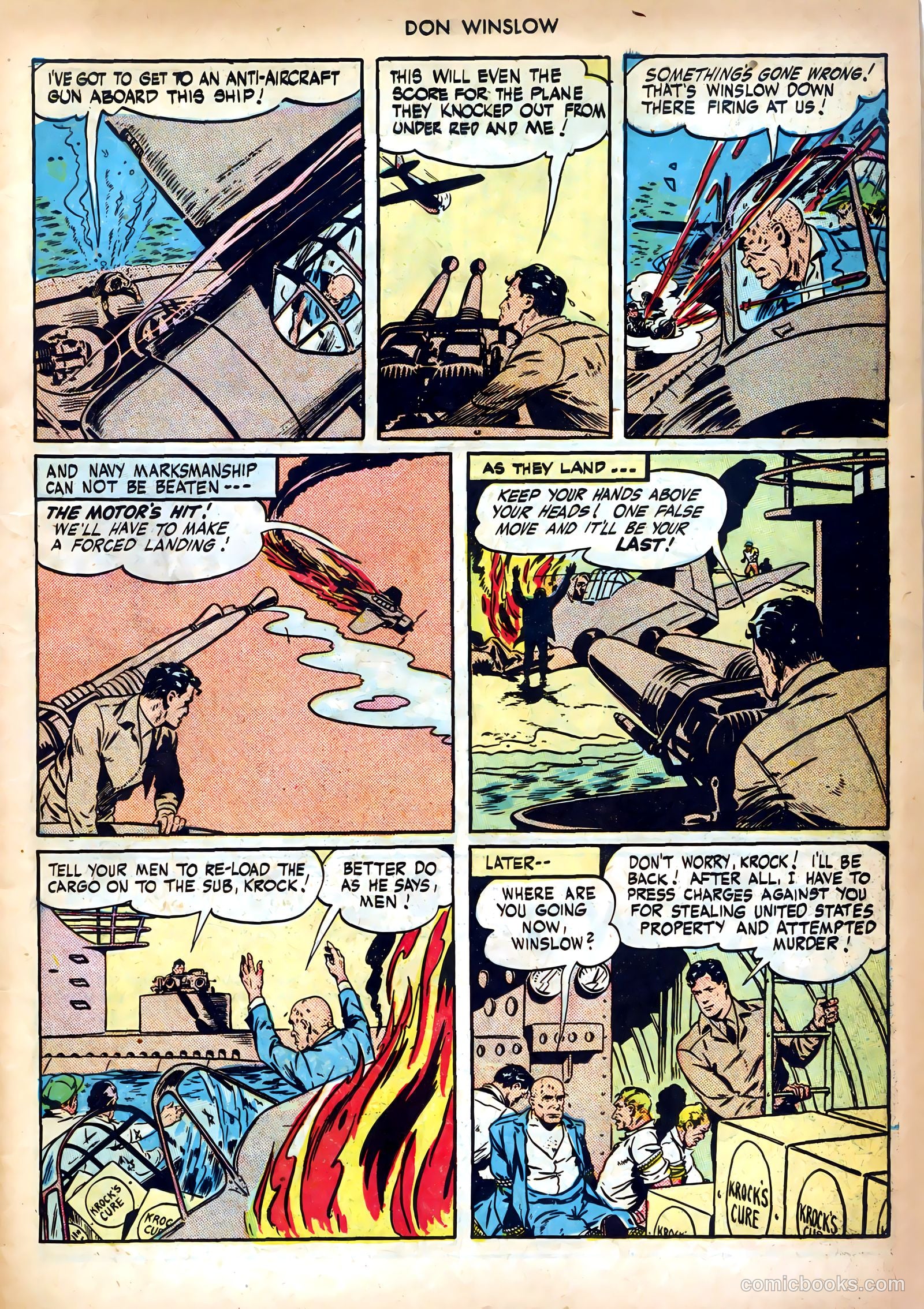 Don Winslow of the Navy #45 (1947) — page 11 of 52