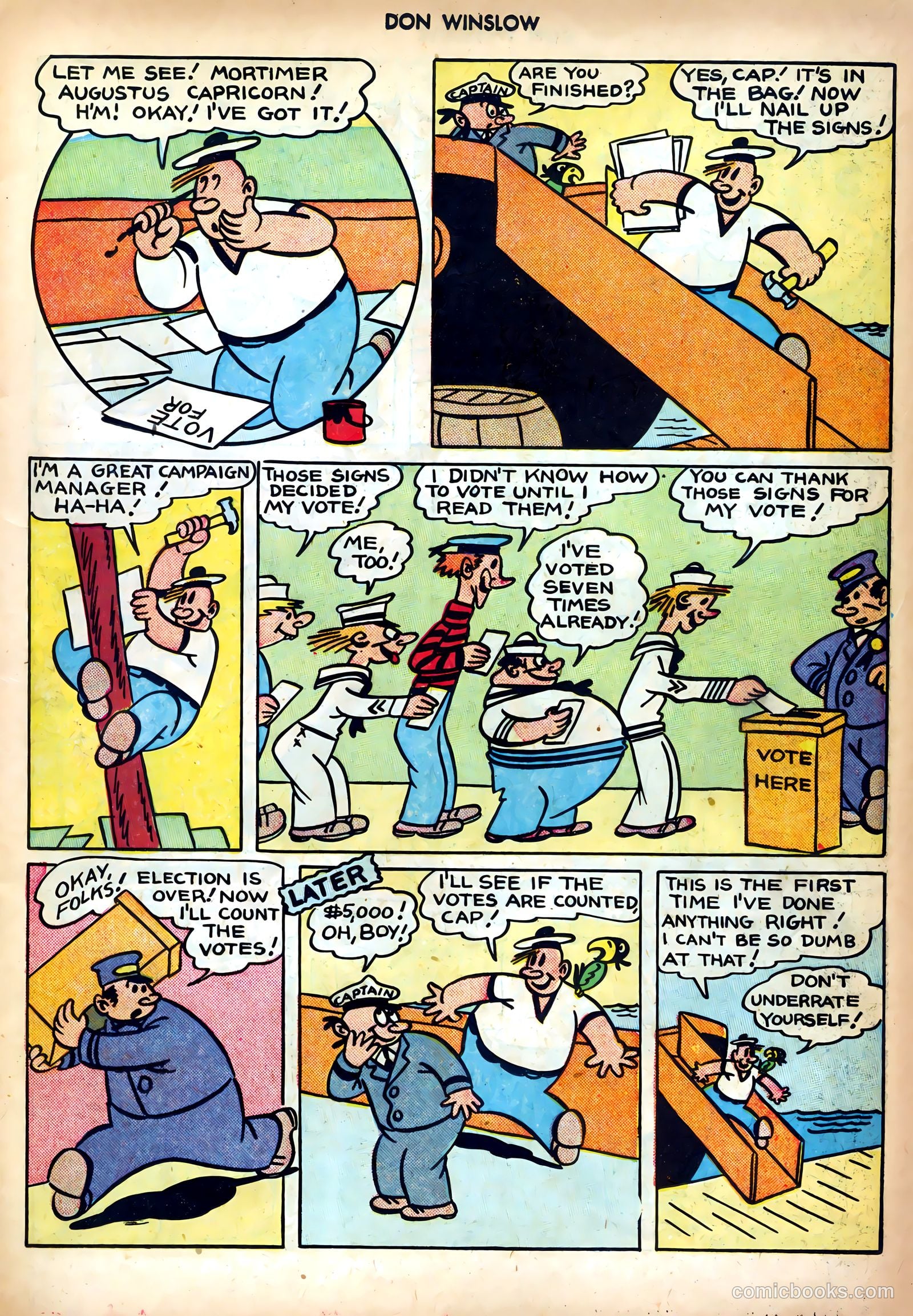 Don Winslow of the Navy #45 (1947) — page 15 of 52
