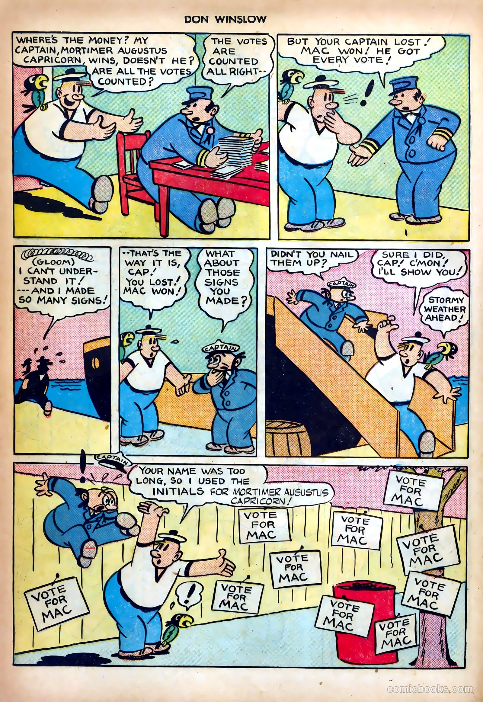 Don Winslow of the Navy #45 (1947) — page 16 of 52
