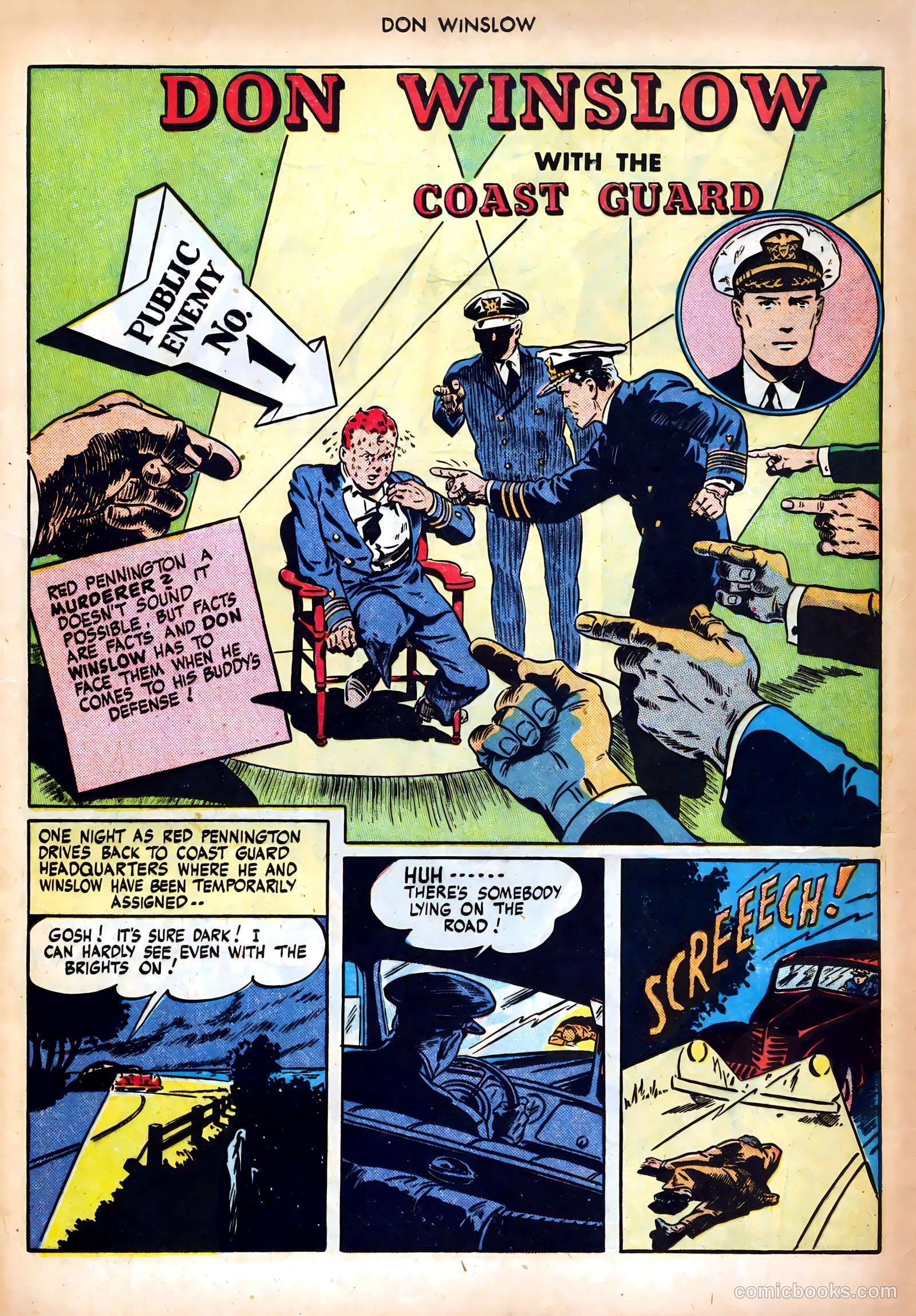 Don Winslow of the Navy #45 (1947) — page 17 of 52