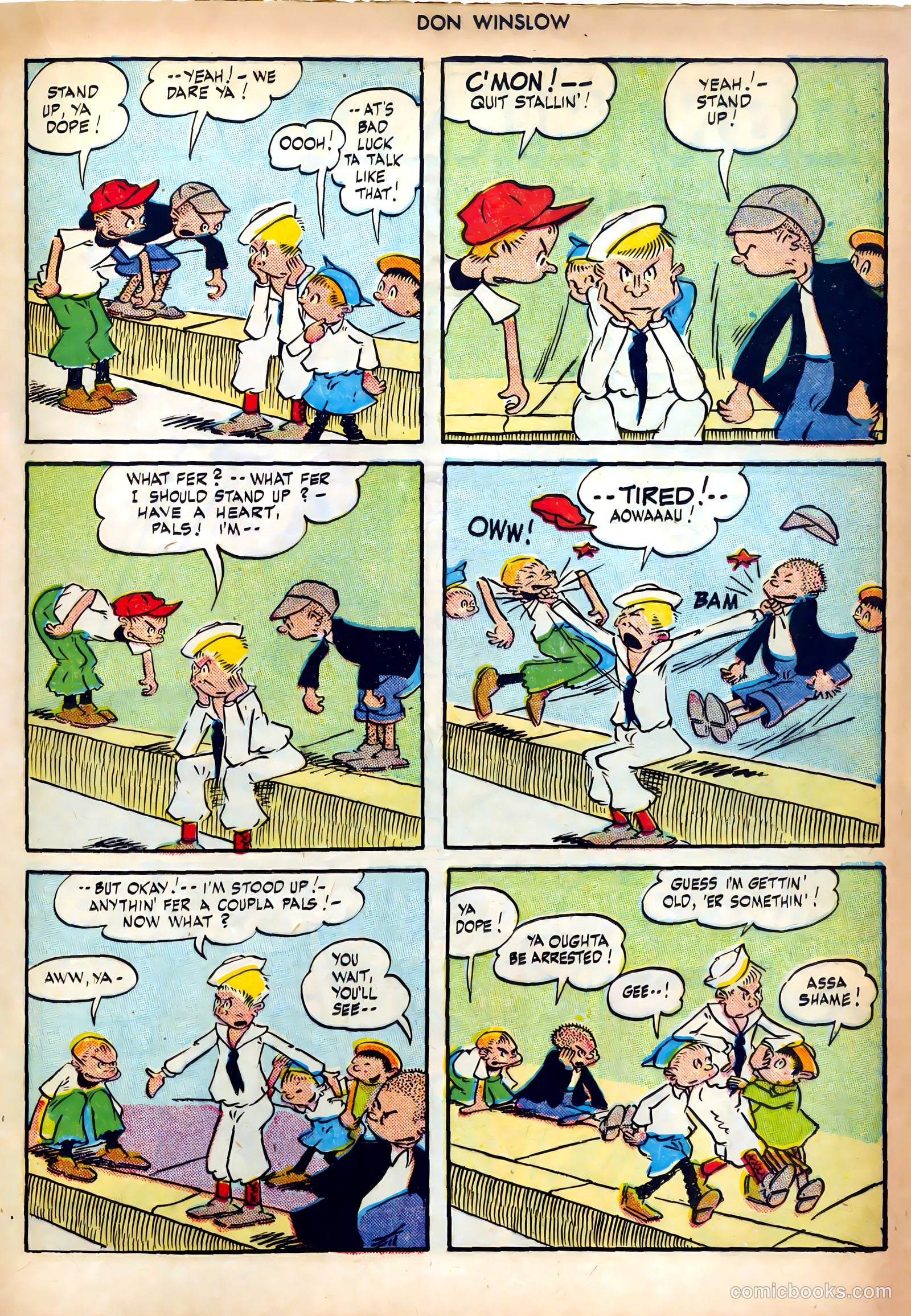 Don Winslow of the Navy #45 (1947) — page 25 of 52